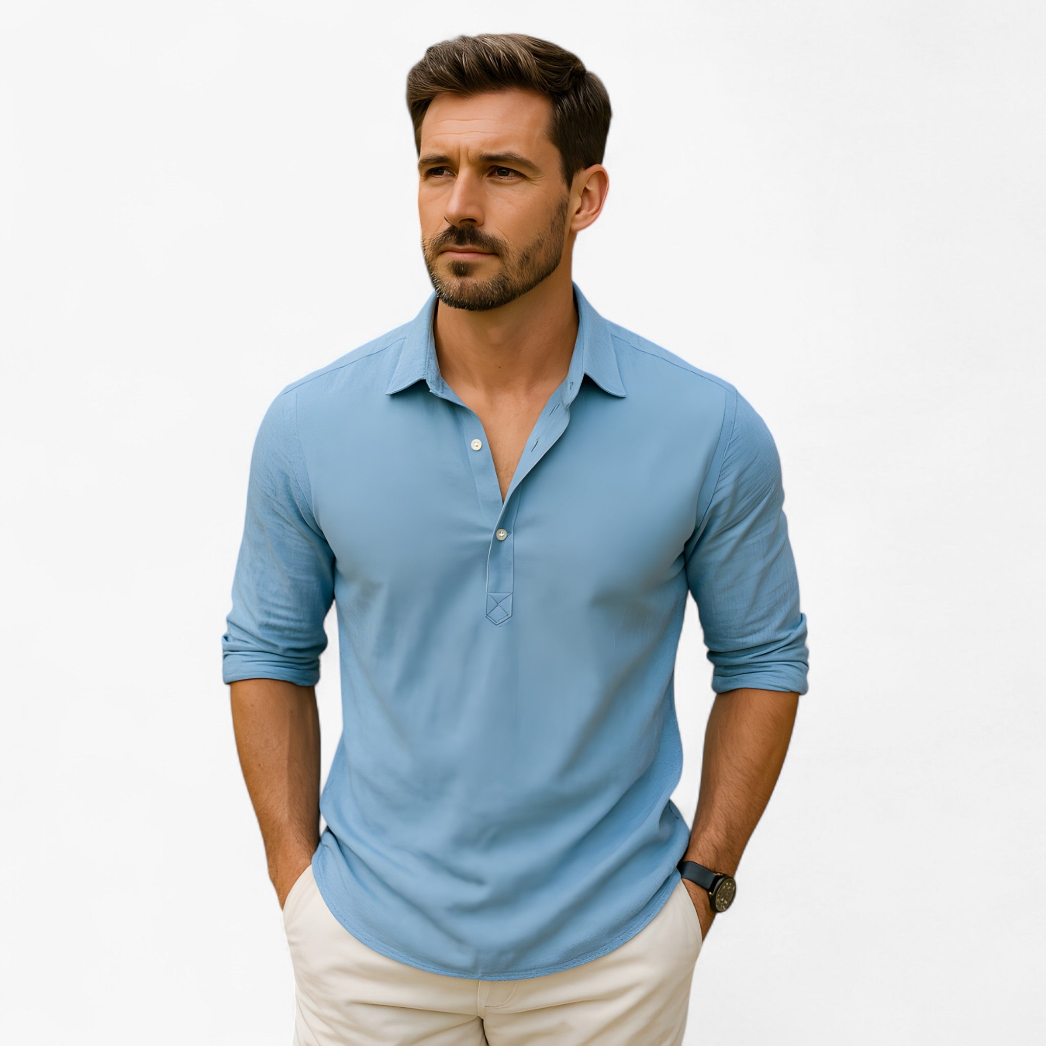 Camicia estiva Pelle Uomo - - camicia camicia estiva estiva men's summer outfit men's top clothes pelle Shirts und Polos Summer uomo - Concept Palermo