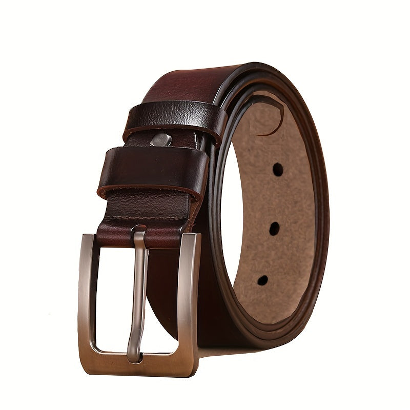 1 cintura in pelle di vitello vera Uomo Oro - Marrone - Bestseller-tag cintura cintura pelle men's belt pelle uomo vera vitello - Concept Palermo