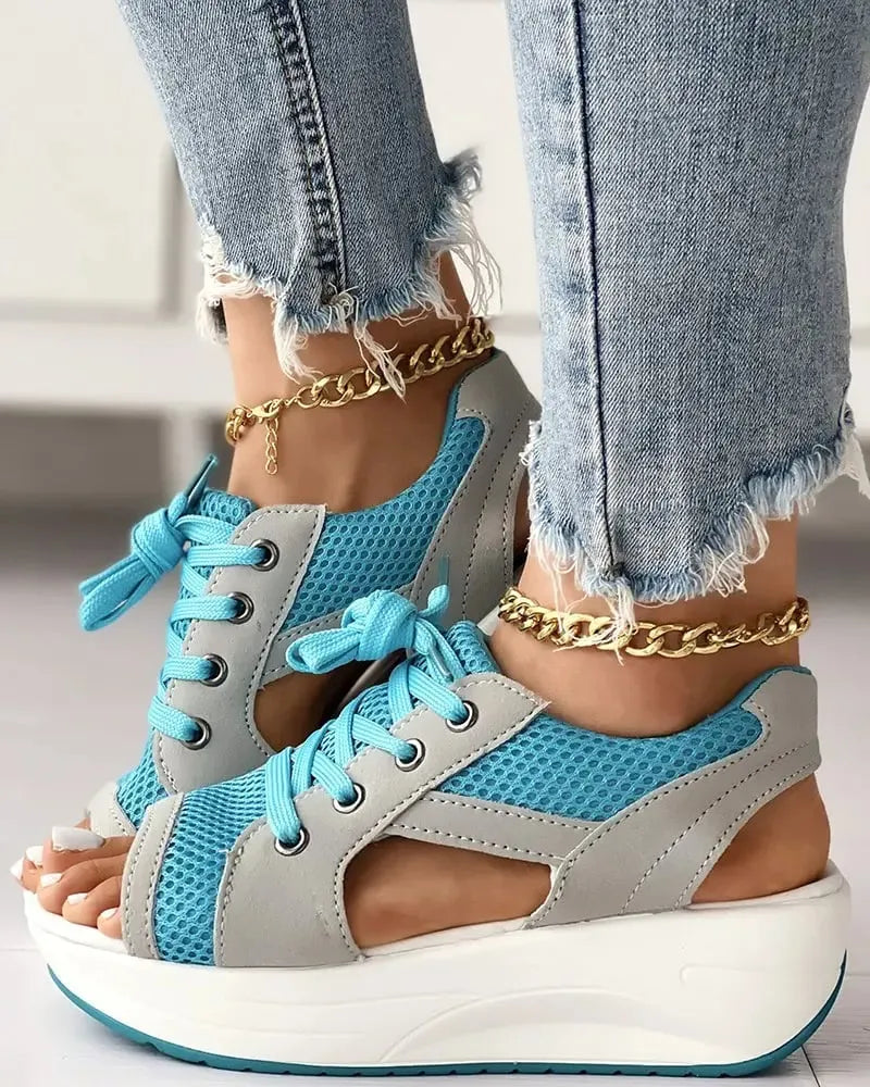 Sneakers da donna comode - Scarpe per giorni stylish e confortevoli - Blu - comode confortevoli donna giorni scarpe shoes shoes for women sneakers sneakers donna - Concept Palermo