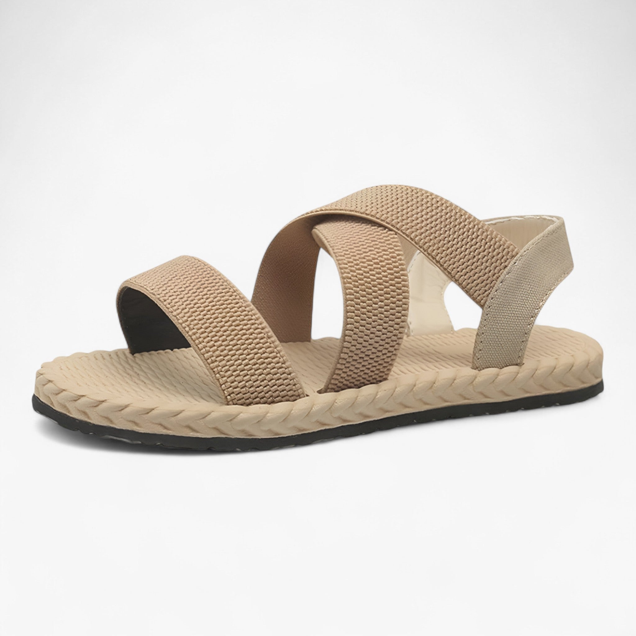 Komfortable flade sandaler