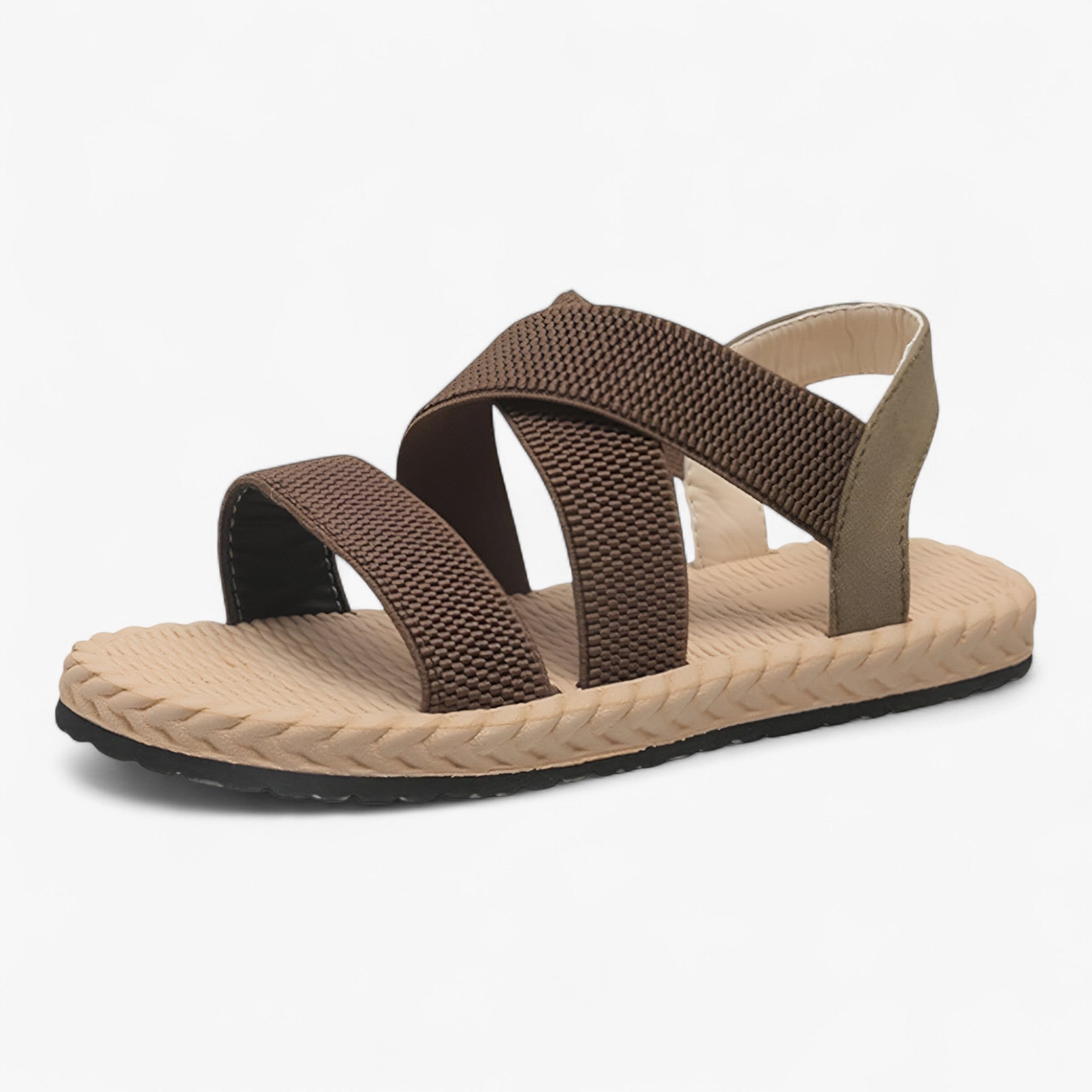 Komfortable flade sandaler