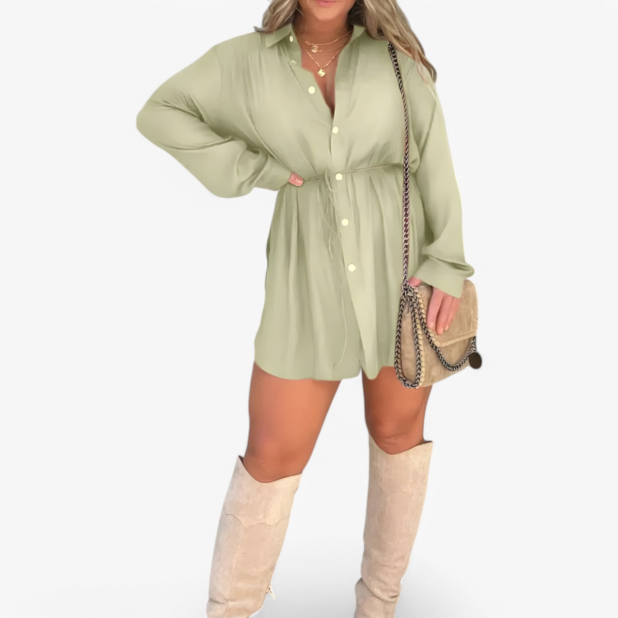 Tuta da donna - Moda e Chic - Verde menta - chic donna dresses moda tuta tuta donna - Concept Palermo