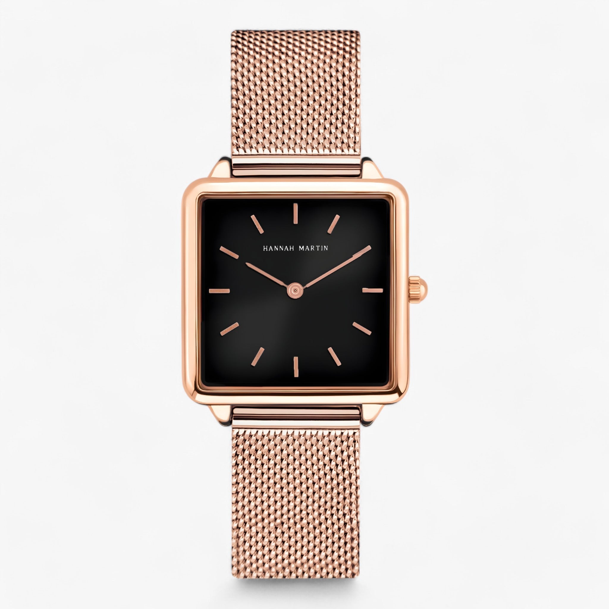 Orologio quadrato in oro rosa - Bracciale in maglia alla moda Uomo - - alla bracciale maglia moda orologio orologio quadrato quadrato rdy shop uomo - Concept Palermo