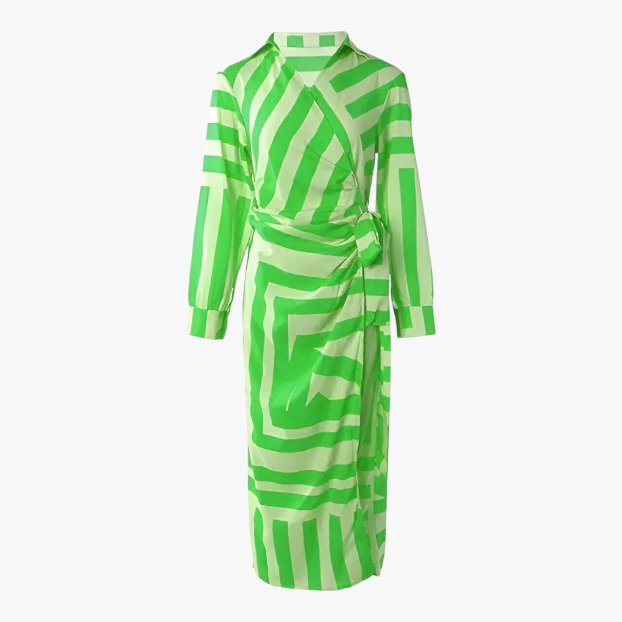 Abito lungo stampato - sofisticato e femminile - - abito abito stampato dresses femminile sofisticato stampato - Concept Palermo