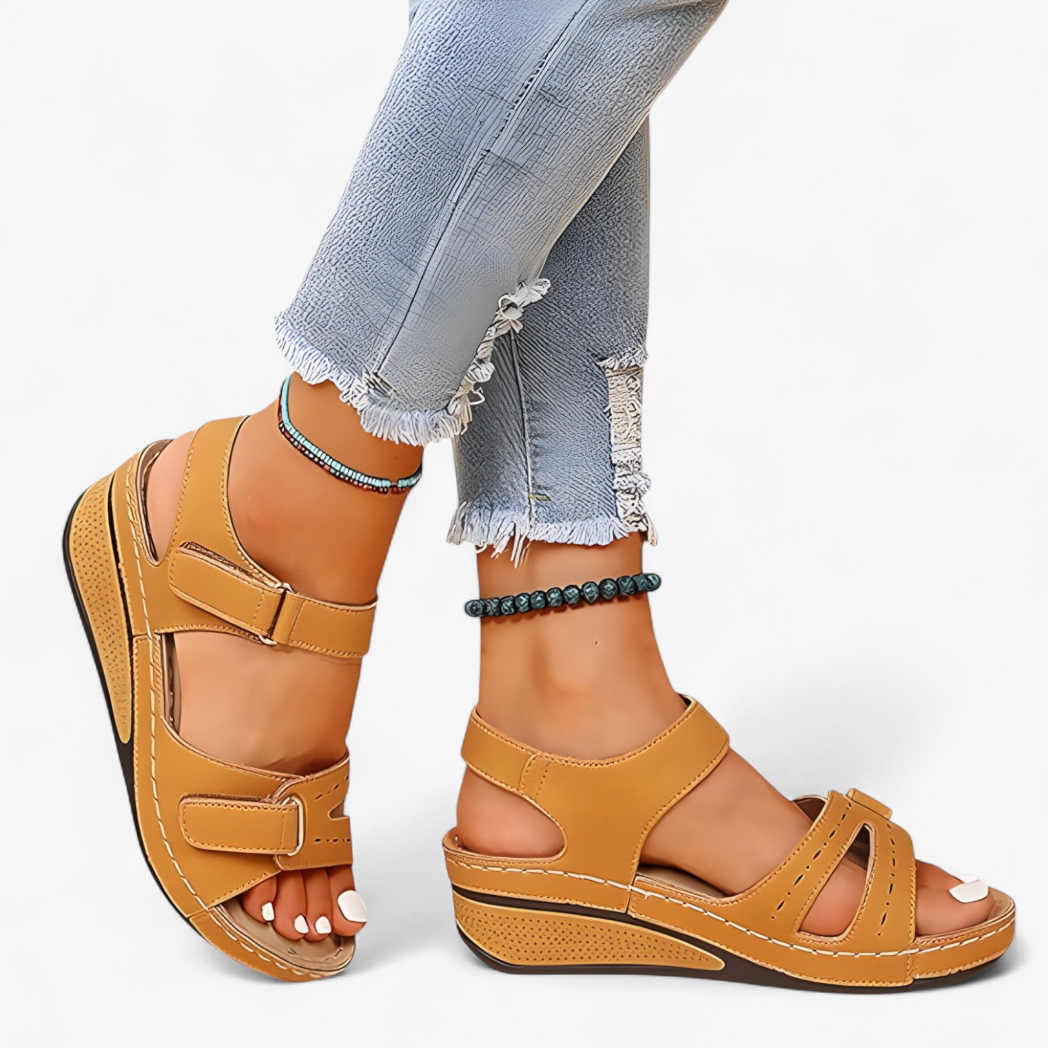 Sandalias con punta abierta - Ligeras y suaves