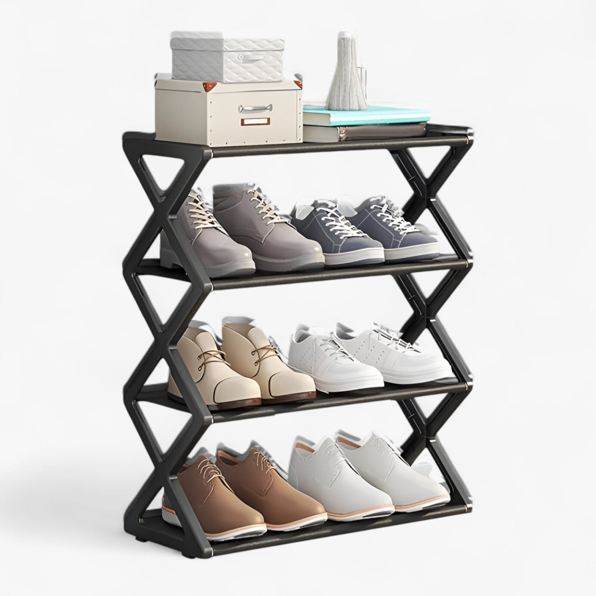 Ruimtebesparend - - bedroom closet home & garden Minimalist racks ruimtebesparend shoe organizers shoe rack shoe storage - Concept Palermo