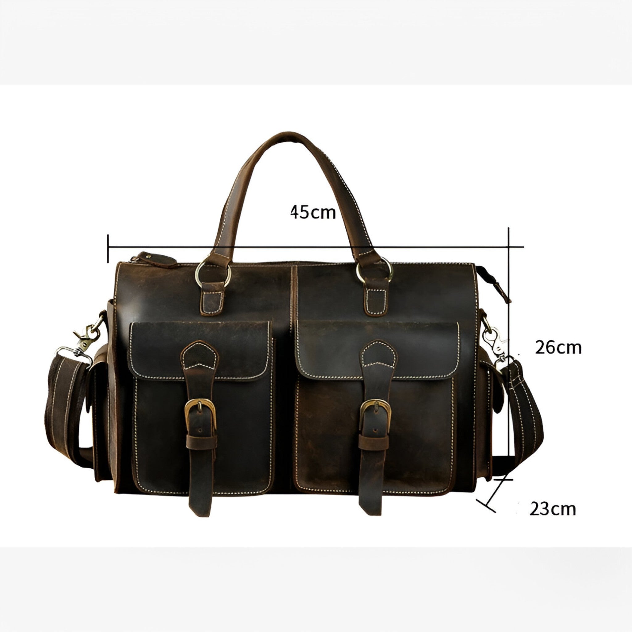 Valigetta in Autentica Pelle Vintage Donna - - accessoires autentica bags donna pelle tassen valigetta valigetta autentica vintage - Concept Palermo
