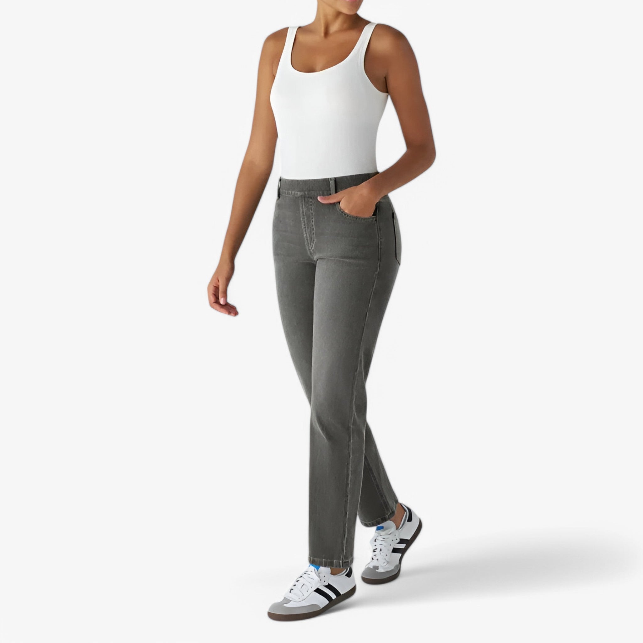 Pantaloni a vita alta - Elasticizzati e Confortevoli Uomo - - alta confortevoli elasticizzati pantaloni pantaloni vita pants uomo vita - Concept Palermo