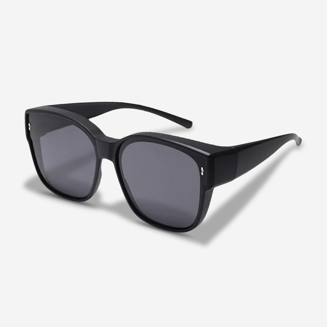 Occhiali da sole per portatori di occhiali - La protezione solare per i vostri occhiali - Classico Nero - occhiali occhiali sole portatori protezione solare sole sun glasses sunglasses vostri WOMEN - Concept Palermo