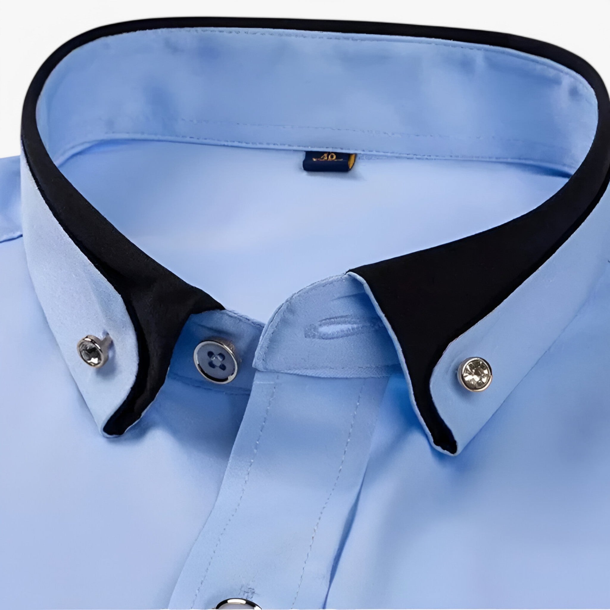Camicia Uomo Elegante Comfort Fit in Cotone Traspirante per Lavoro e Cerimonie - - camicia camicia formale confortevole formale men's top clothes Ny Nye Ankomster Udsalg uomo - Concept Palermo