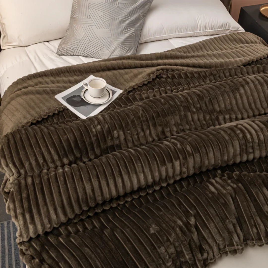 Plaid Caldo - Marrone chiaro - caldo home & garden P209 plaid plaid caldo - Concept Palermo