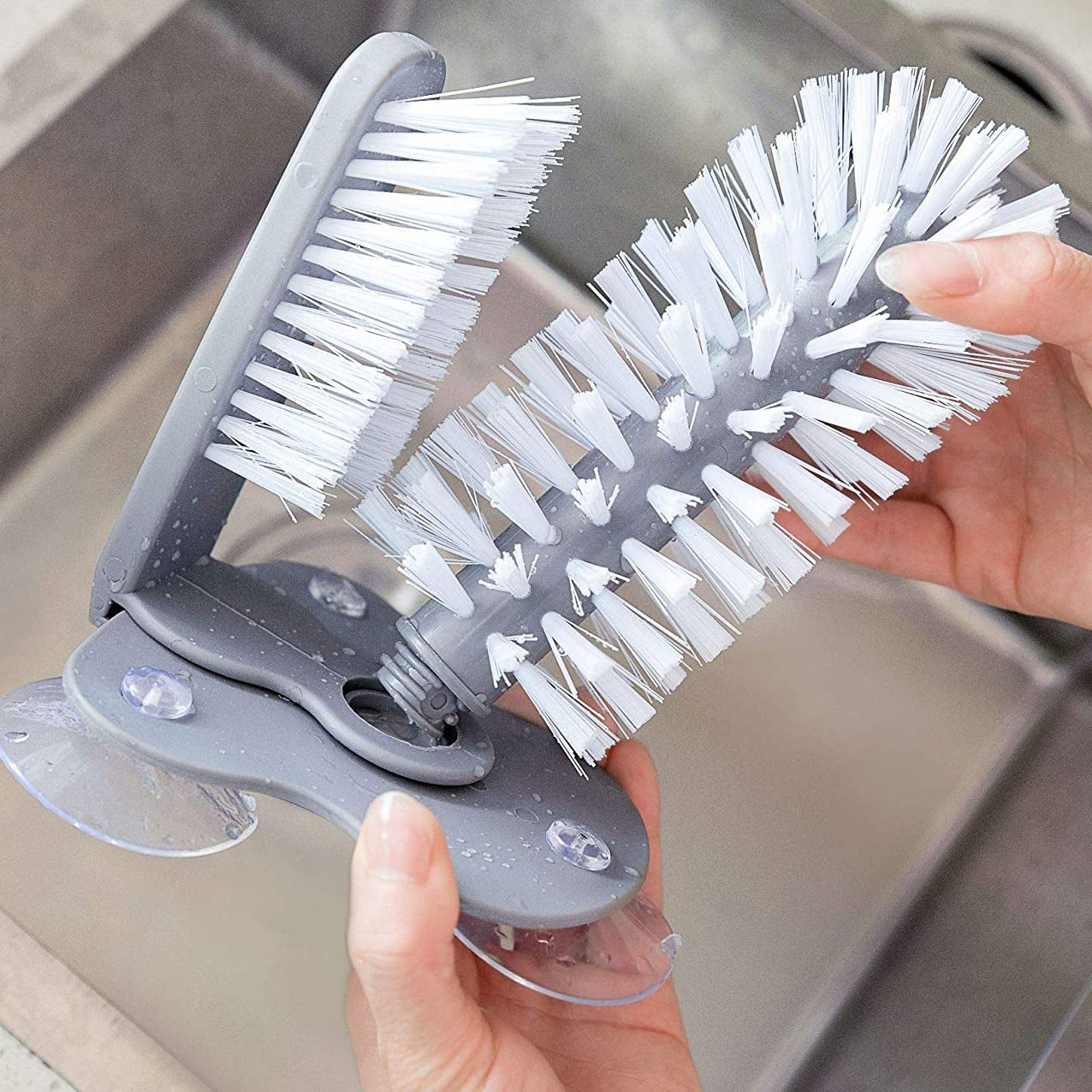 Spazzola per vetri a 360°™ Lino - - brush glass brush home & garden lino spazzola spazzola vetri vetri - Concept Palermo