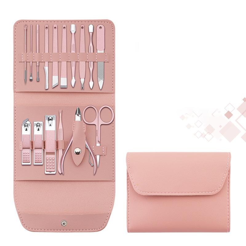 NailClipp - Set di manicure professionale - rosa set - manicure manicure tool set nail tools nailclipp nailclipp - set di manicure professionale - € professionale - Concept Palermo