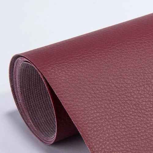 Toppe di Pelle Adesive Nere per Riparazione Divano, Sedile Auto, Abbigliamento - Confezione di 10x20cm - Rouge vin - adhésifs auto cross-from-marche-lino-15835938521437 cuir New-google new_for_google patchs patchs auto réparations - Concept Palermo