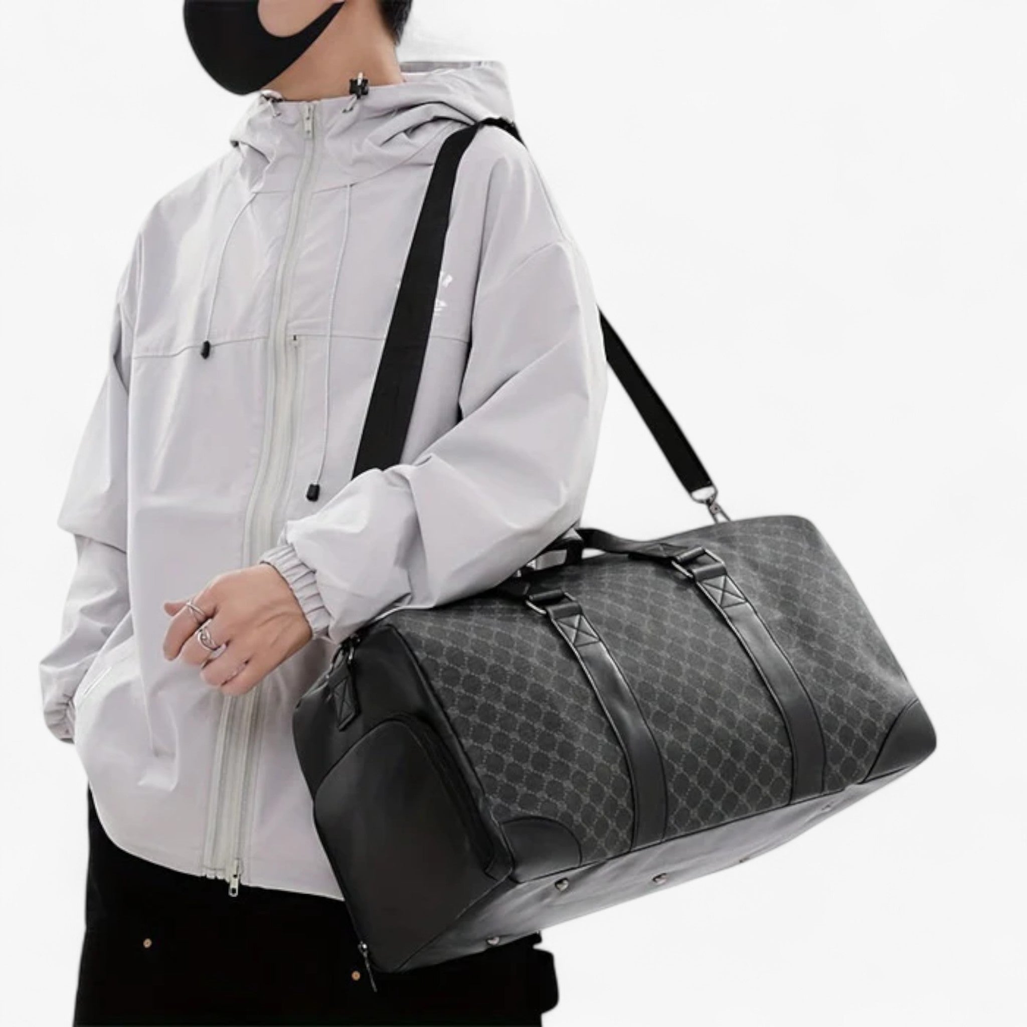 Borsa a tracolla portatile da uomo – Compatta, funzionale e dallo stile urbano - - Bags borsa borsa tracolla compatta dallo duffel bag funzionale handbags portatile Shoulder & Crossbody Bags stile travel bag Travel Bags - Concept Palermo