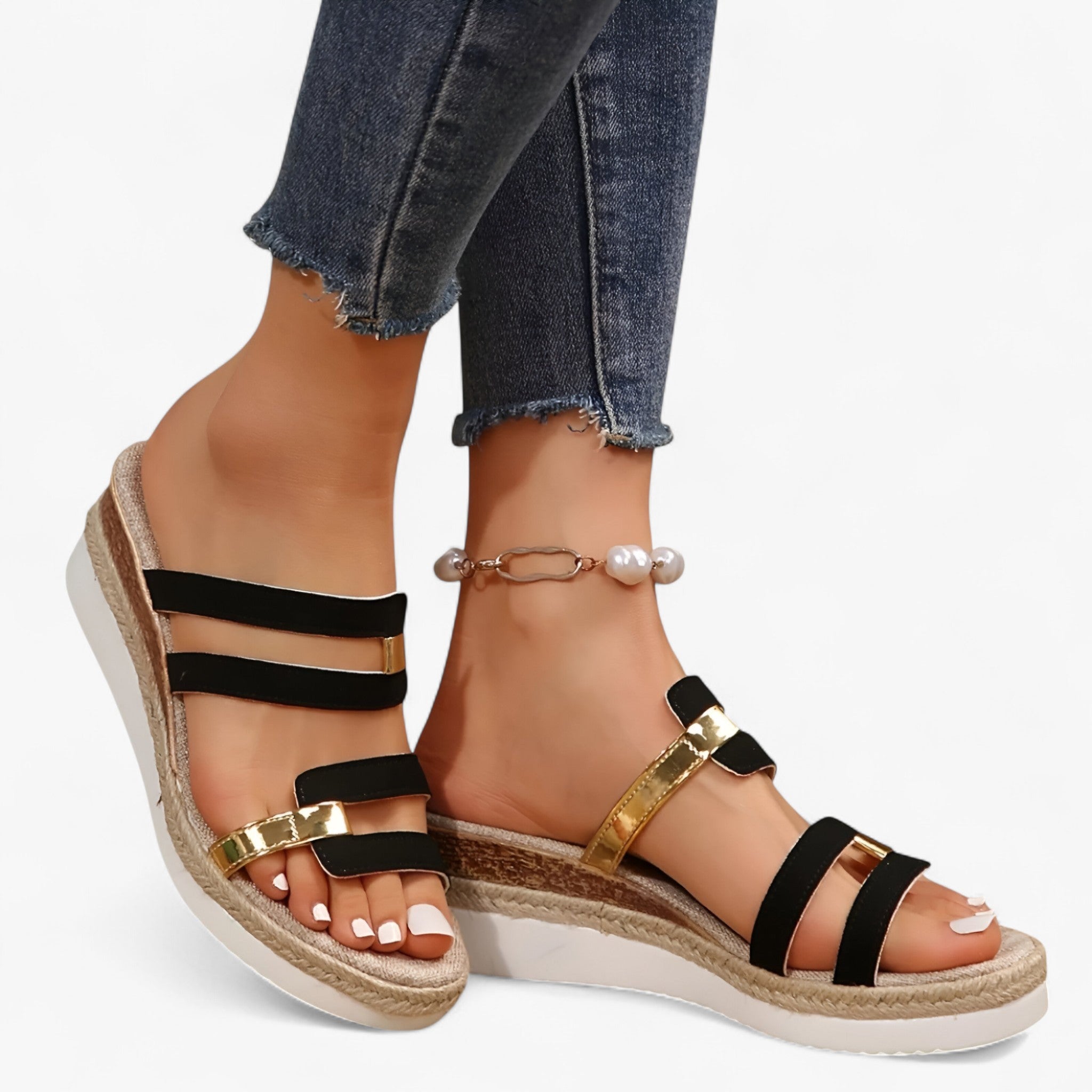 Sandalias - a la moda para mujer