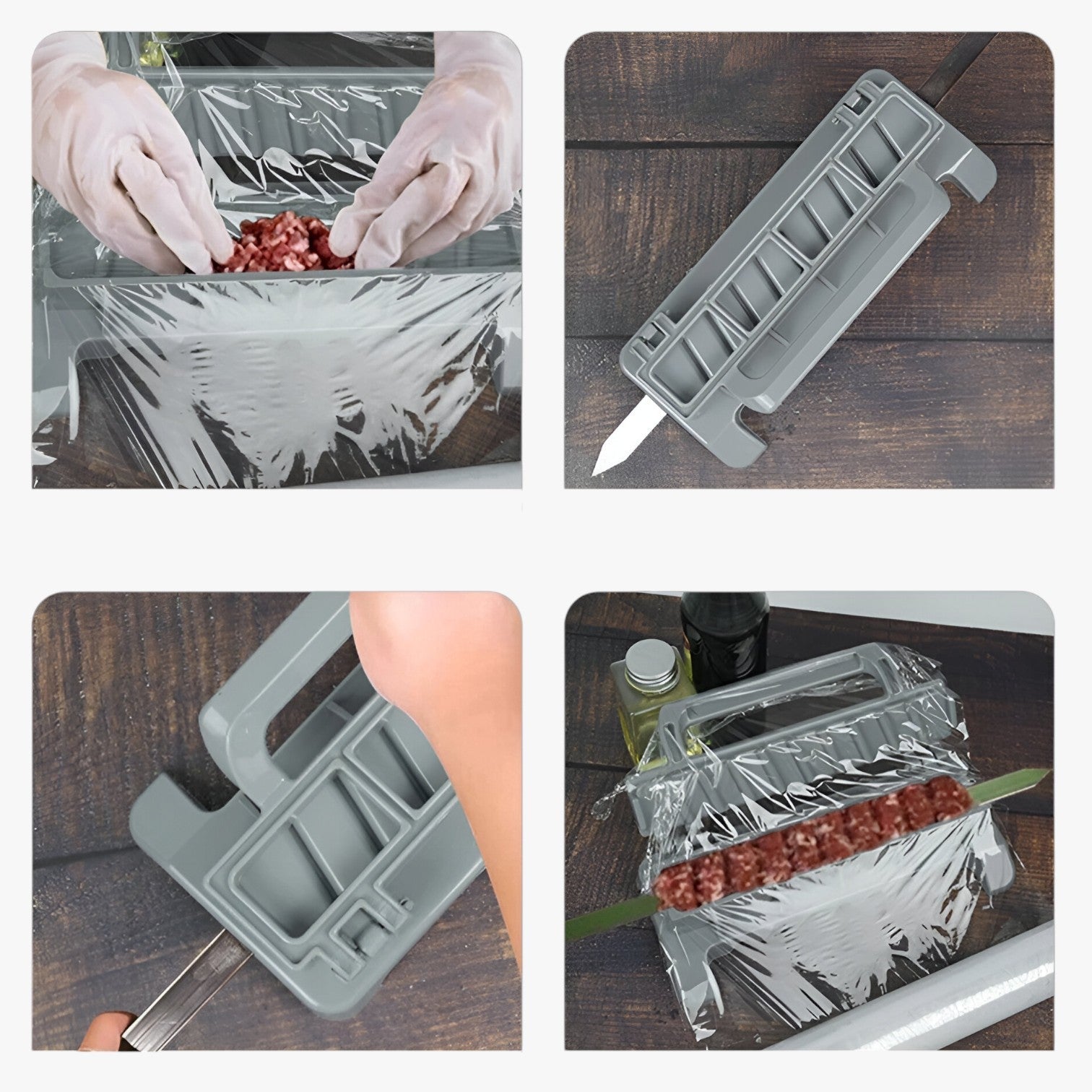 Maker di Kebab per BBQ - Spiedini Veloci e Facili Uomo - - facili kebab Kitchen kitchen & dining kitchen tools maker maker kebab spiedini uomo veloci - Concept Palermo
