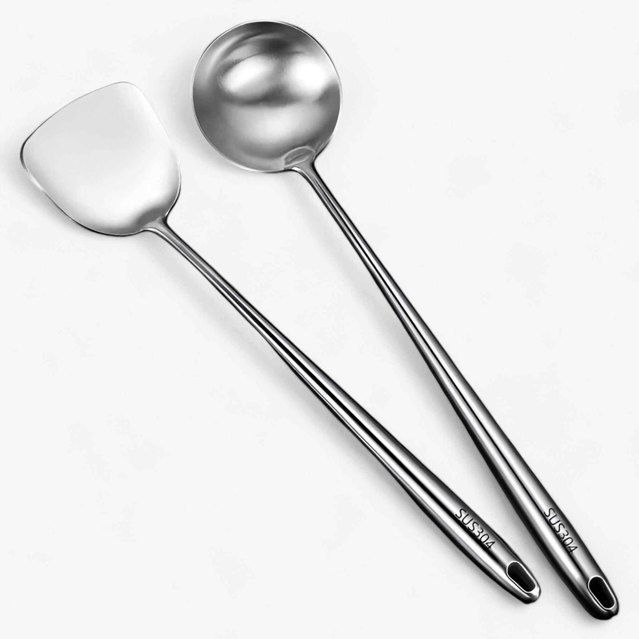 Pentole in acciaio inox Pentole affidabili e versatili - Cucchiaio + Cucchiaio da minestra - acciaio affidabili home & garden inox Kitchen kitchen tools kitchen utensil pentole pentole acciaio versatili - Concept Palermo