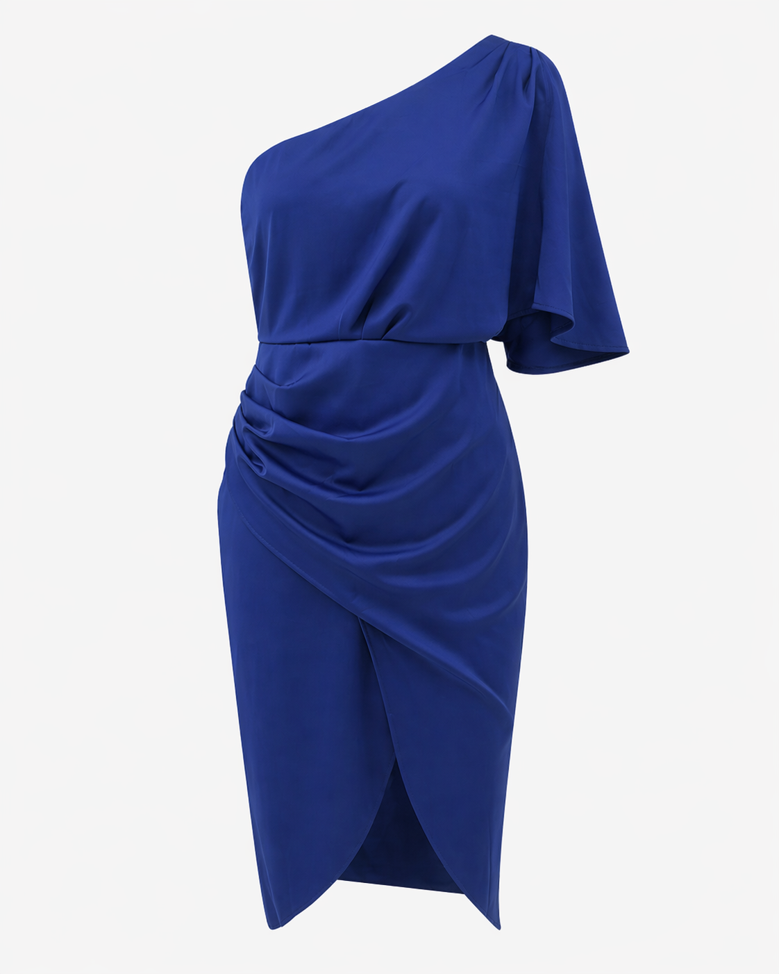 Abito Elegante Donna Monospalla in Raso Nero con Spacco, Taglie S-XL - Blu - +5 abito abito monospalla donna dresses elegant dresses elegant_dresses-ai GOOD monospalla OLD raso spacco Summer/Dresses trendy dress women's dress - Concept Palermo