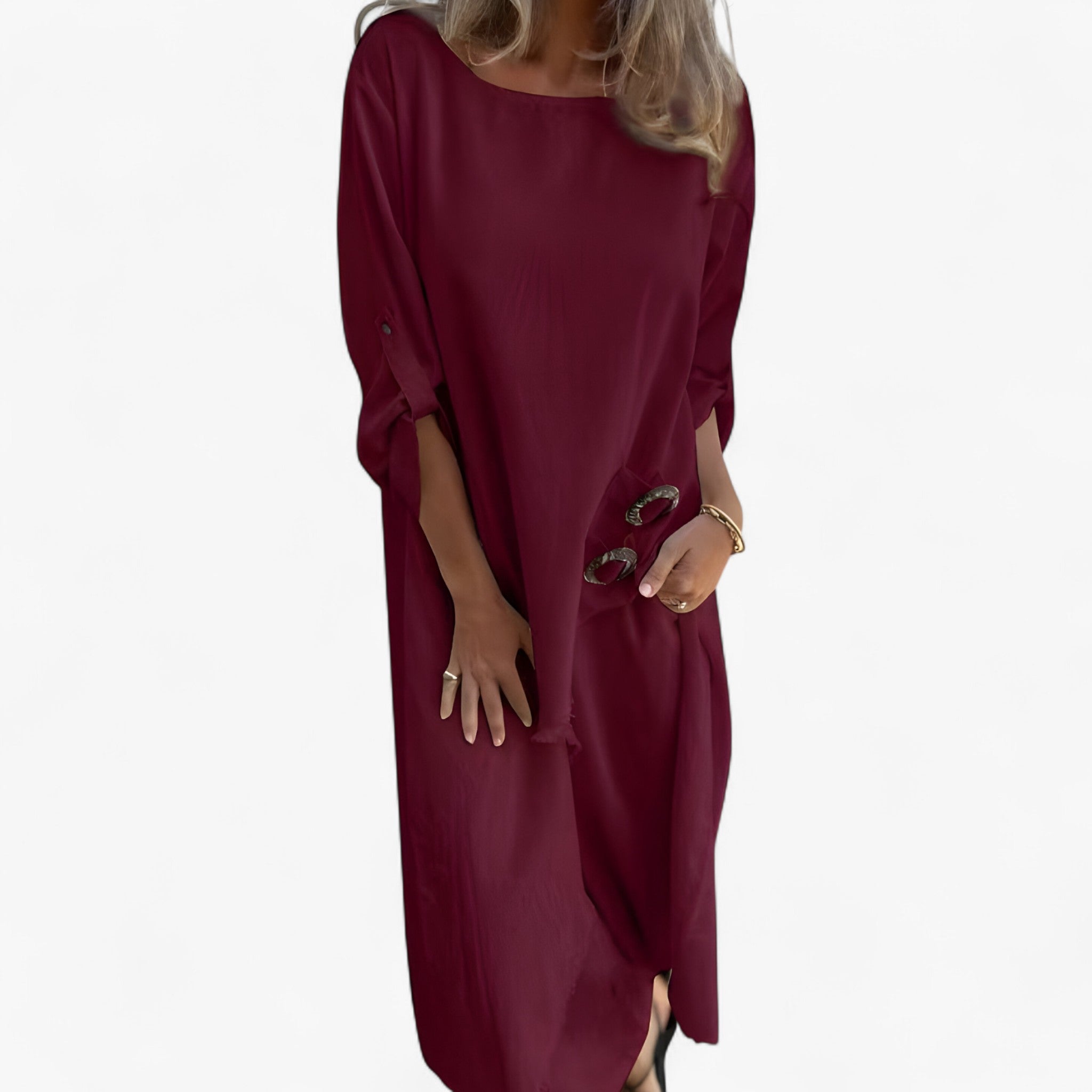 Completo Donna in Cotone e Lino Elegante - Abito e Pantaloni Estivi Traspiranti - Rosso - abbigliamento estivo abbigliamento versatile abito abito e pantaloni abito pantaloni cotone donna lino moda primavera estate outfit elegante outfit sets pantaloni pantaloni comodi set in cotone e lino taglio irregolare tessuto traspirante vestibilità ampia - Concept Palermo