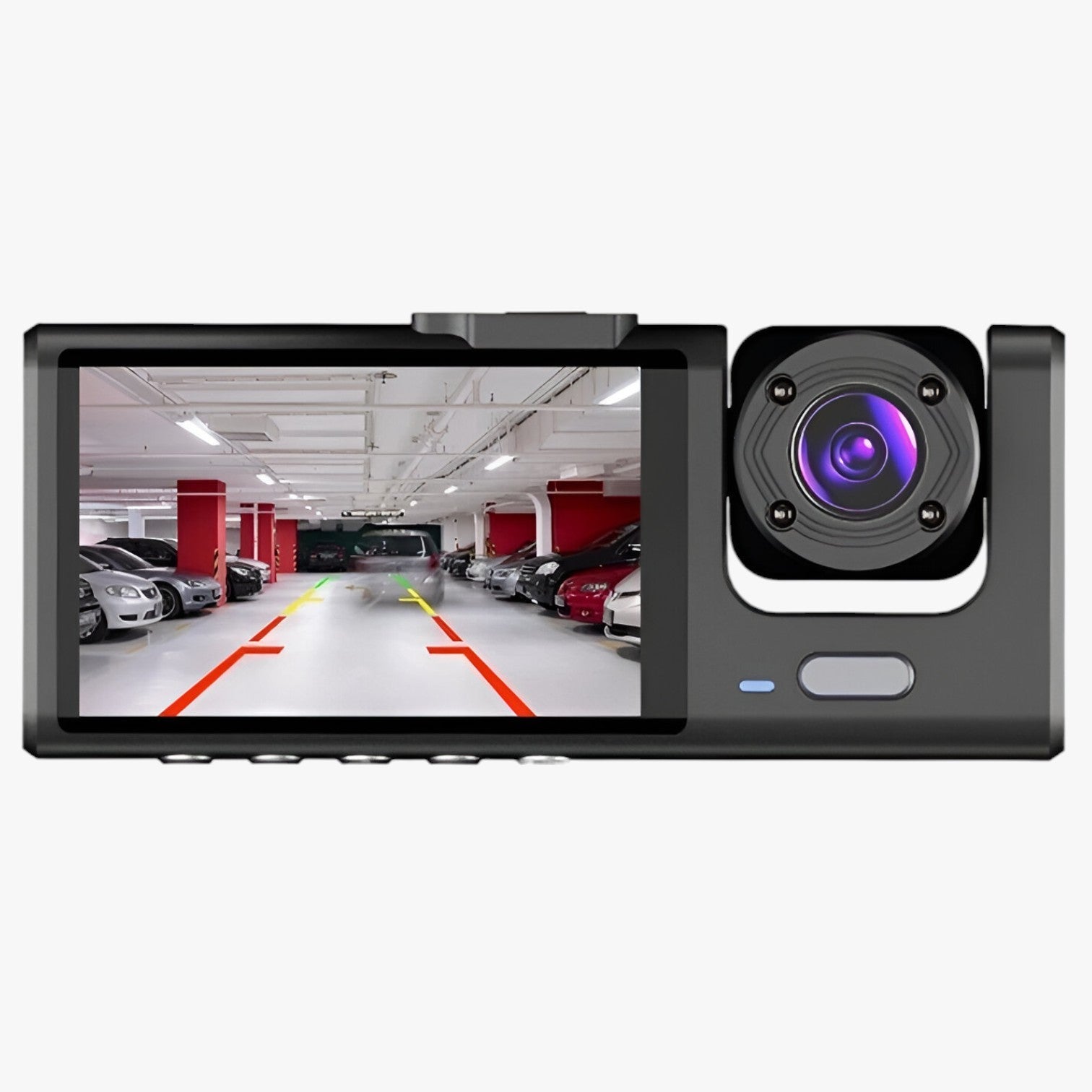 Dashcam per auto a 3 canali - Sempre immagini chiare, giorno e notte - - auto camera canali chiare dashcam dashcam auto gadget gadgets giorno immagini - Concept Palermo