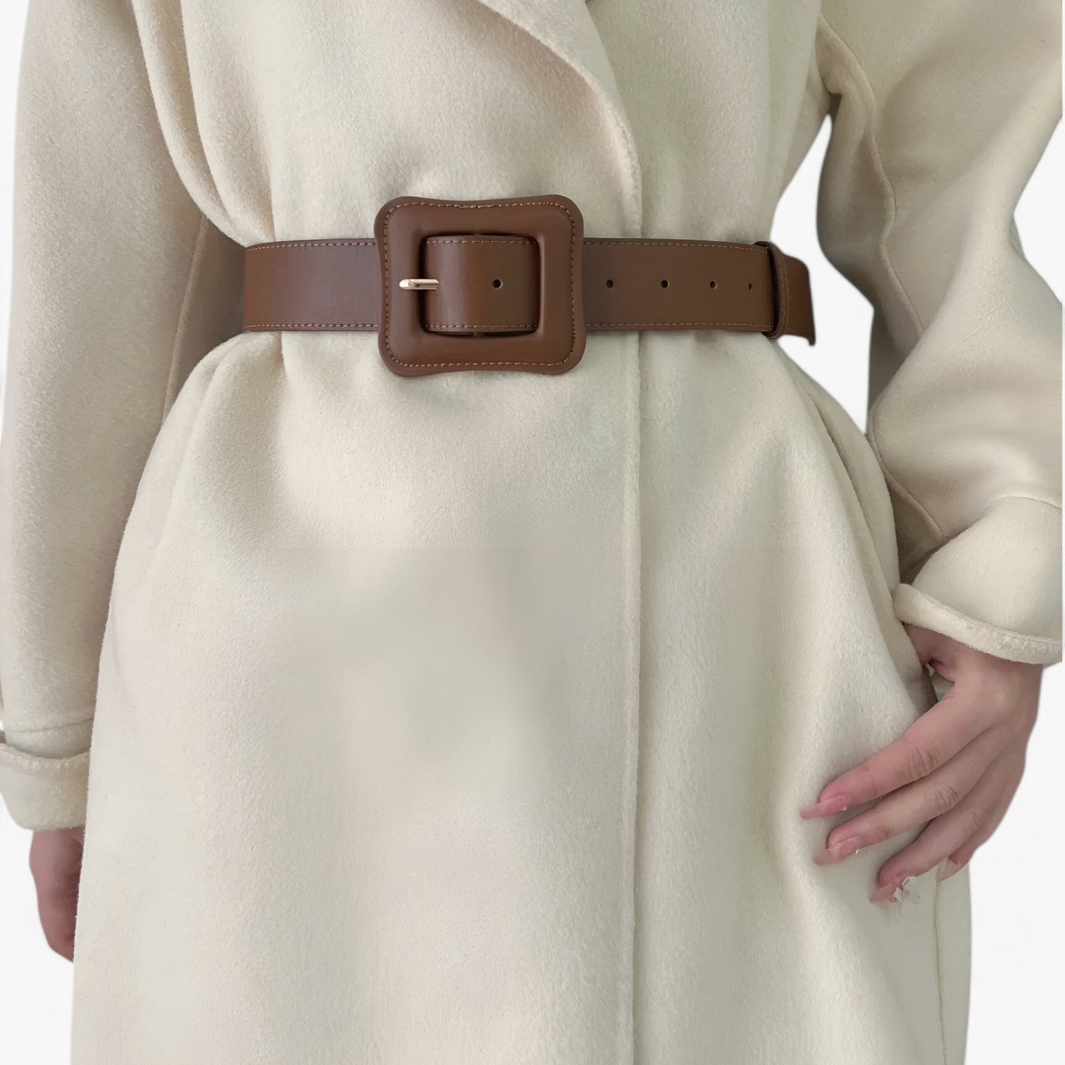 Cintura Larga in Pelle – Fascino Vintage Senza Tempo Donna - - belt buckle women Belts cintura cintura larga donna fascino larga pelle tempo vintage waist belt for women - Concept Palermo