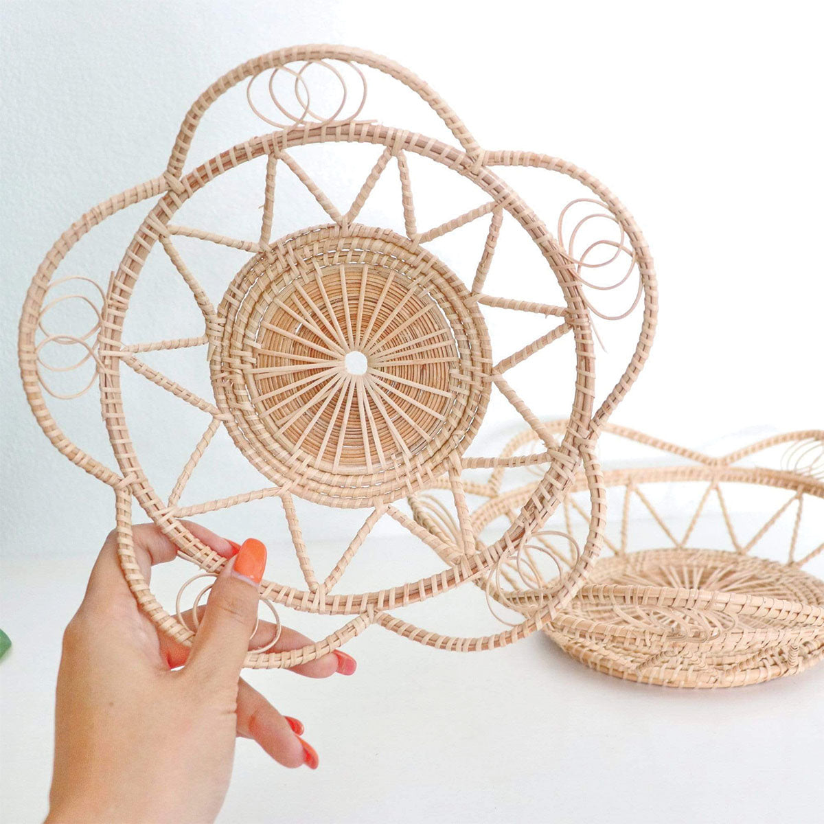 Vassoi di Stoccaggio Fatti a Mano Design Artistico Intrecciato Stiloso Uomo - - artistico Decor design fatti home & garden intrecciato Kitchen mano stiloso stoccaggio Tableware - Concept Palermo