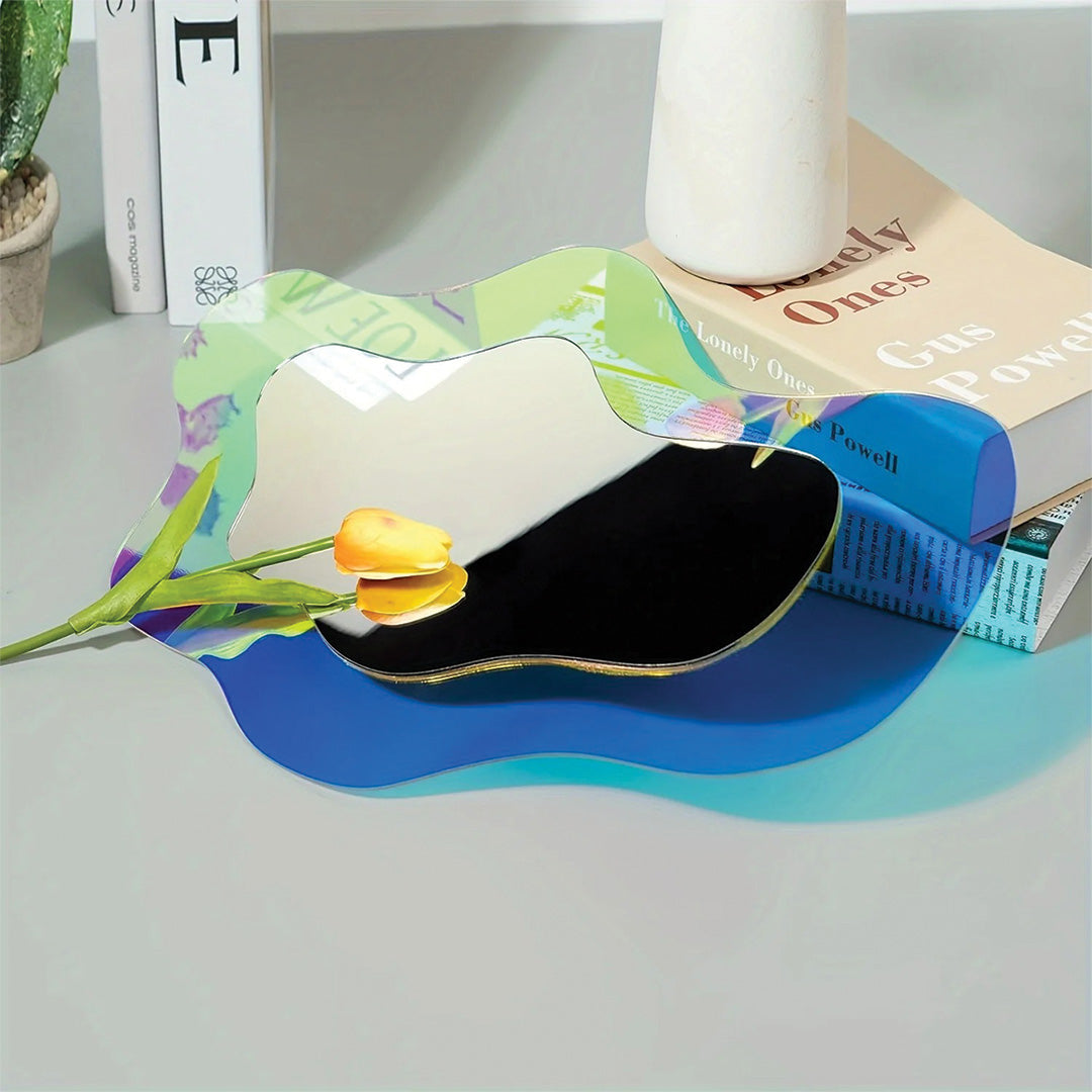 Specchio Astrale a Forma di Ondulazione Design Curvo alla Moda per Arredamento - - alla arredamento astrale Bathroom curvo Decor design forma home & garden Mirrors moda - Concept Palermo