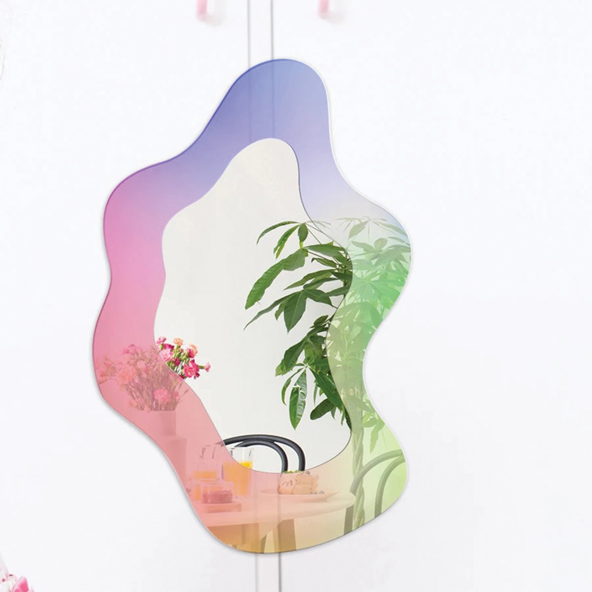 Specchio Astrale a Forma di Ondulazione Design Curvo alla Moda per Arredamento - - alla arredamento astrale Bathroom curvo Decor design forma home & garden Mirrors moda - Concept Palermo
