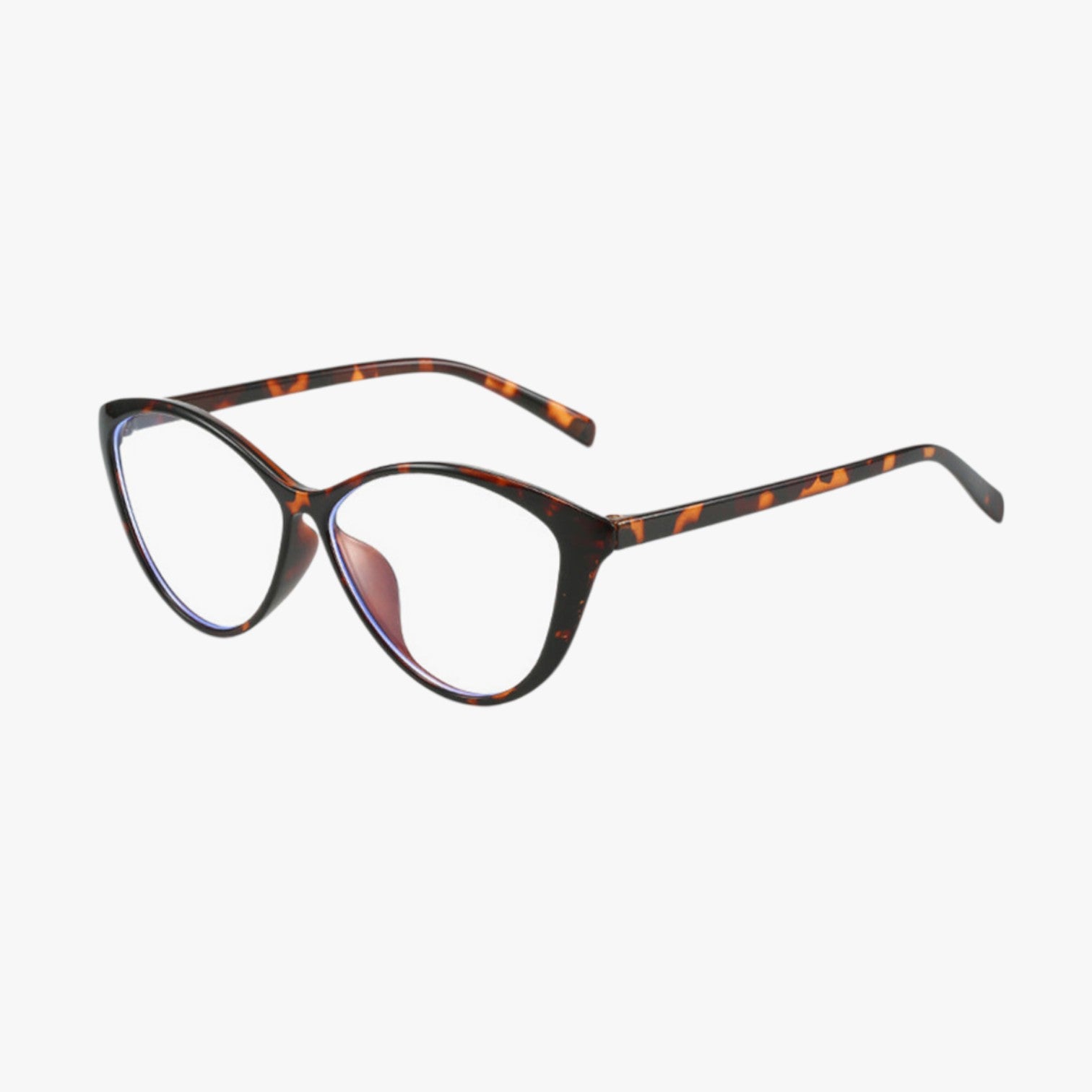 Occhiali retrò con montatura leopardata - Marrone Una Taglia - Cat Eye Sunglasses leopardata montatura occhiali occhiali retr retr sunglasses sunglasses for women - Concept Palermo