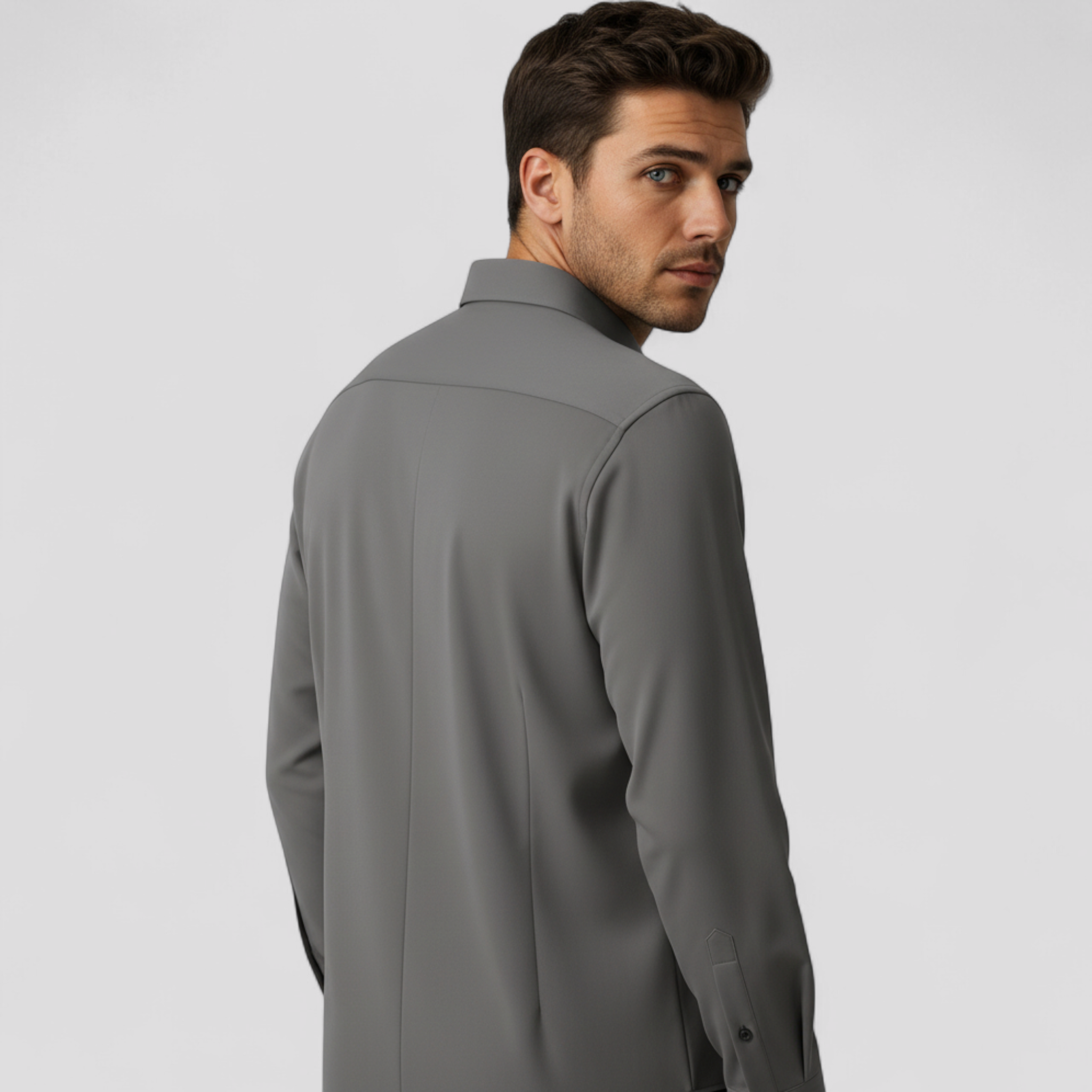Camicia da ufficio flessibile: linee pulite con flessibilità integrata Uomo - - 10/6/2024 camicia camicia ufficio clothing flessibile flessibilità integrata linee men's top clothes pulite tshirts - Concept Palermo