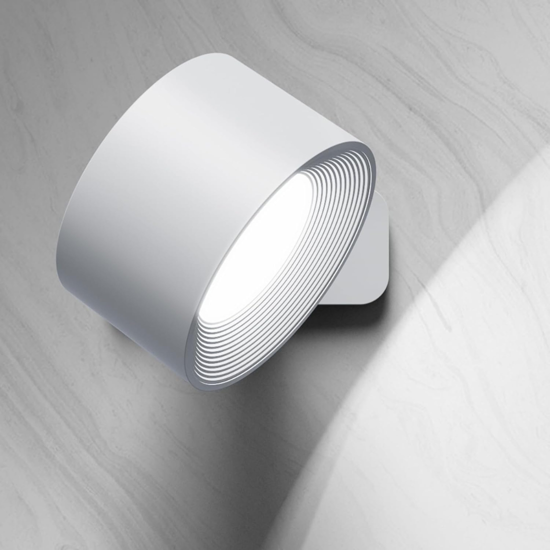 Lampada da parete wireless ricaricabile a 360° - Bianco - home home & garden lampada lampada parete parete ricaricabile Væglamper wireless - Concept Palermo