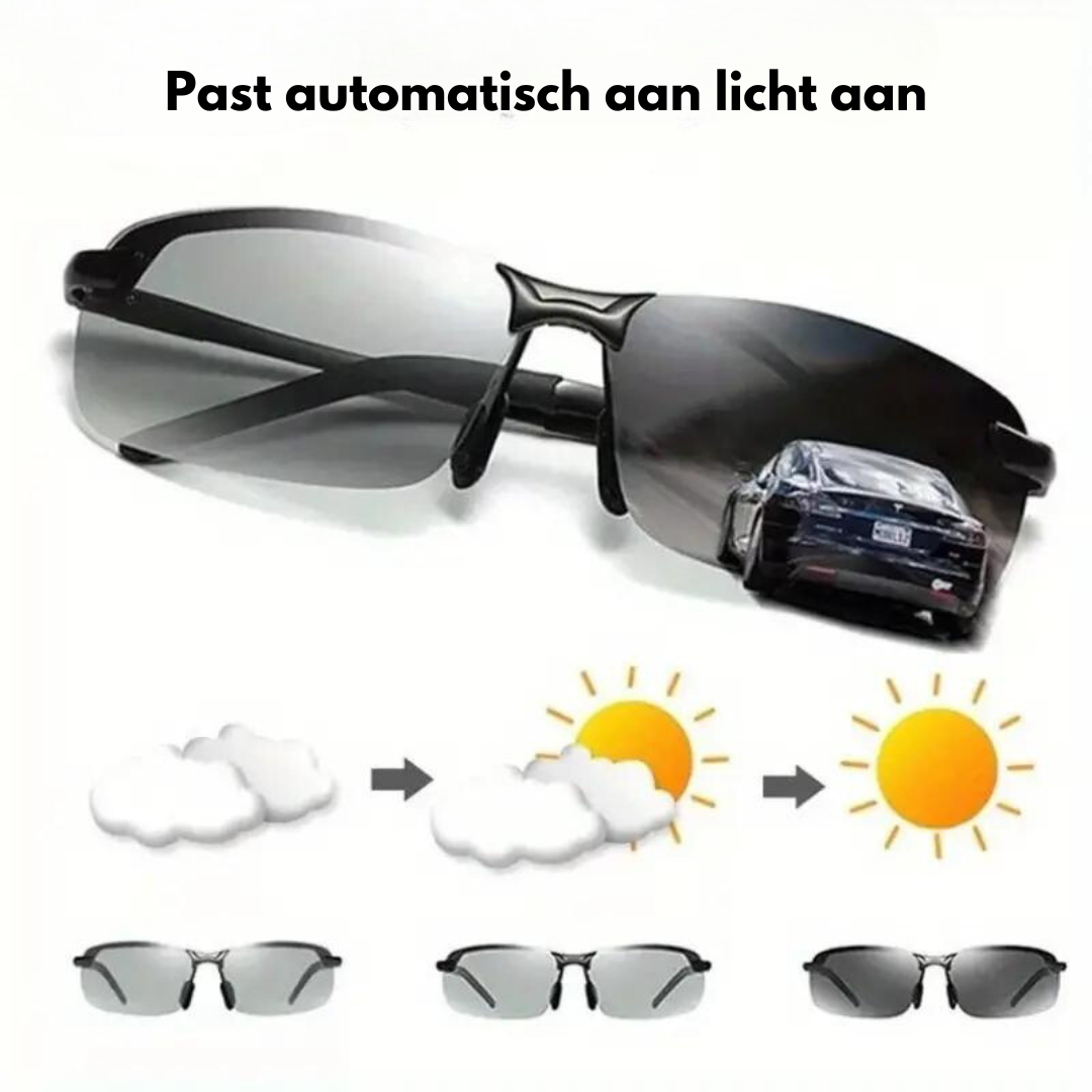 Occhiali da sole fotocromatici - Made for in the car Uomo - - Beschermende eyewear Comfortabele bril Dagelijkse zonnebril Fotochromatische zonnebril fotocromatici Koplampbescherming Lichtomstandigheden aanpasbaar made Nachtzichtbril new_for_google_may occhiali occhiali sole sole sunglasses uomo UV-bescherming Veiligheidsbril - Concept Palermo
