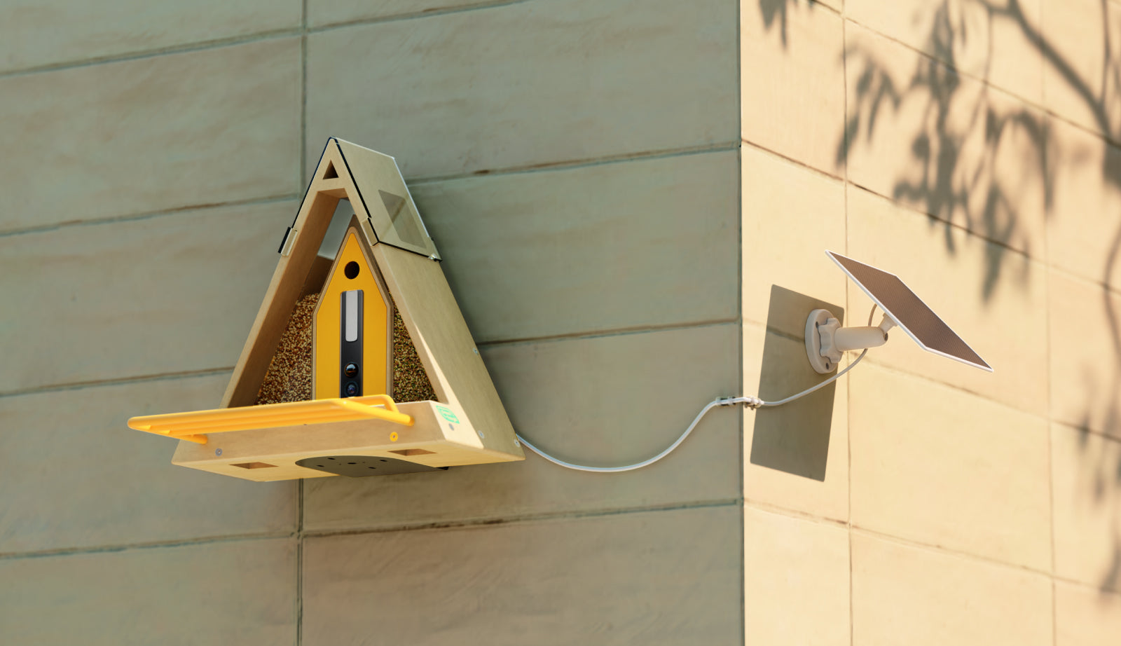Reli Birddy Slim Feeder GreenTough™ Mangiatore per Uccelli Slim con Design Sostenibile Verde Uomo - - bird feeder birddy birdproduct design feeder greentough mangiatore petproduct pets & supplies reli reli birddy - Concept Palermo