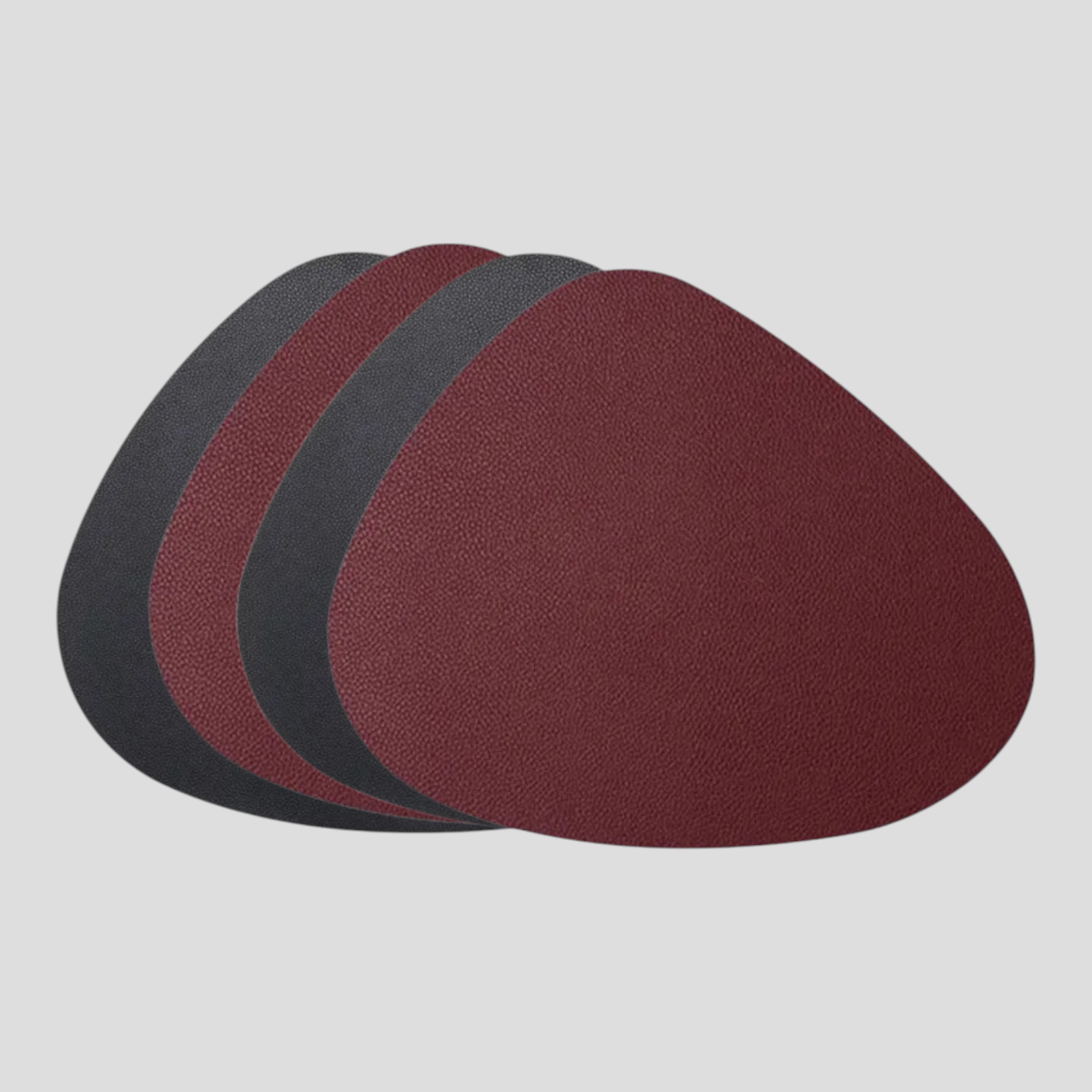 E Sostenibili - Rosso Nero - home & garden sostenibili table mats - Concept Palermo