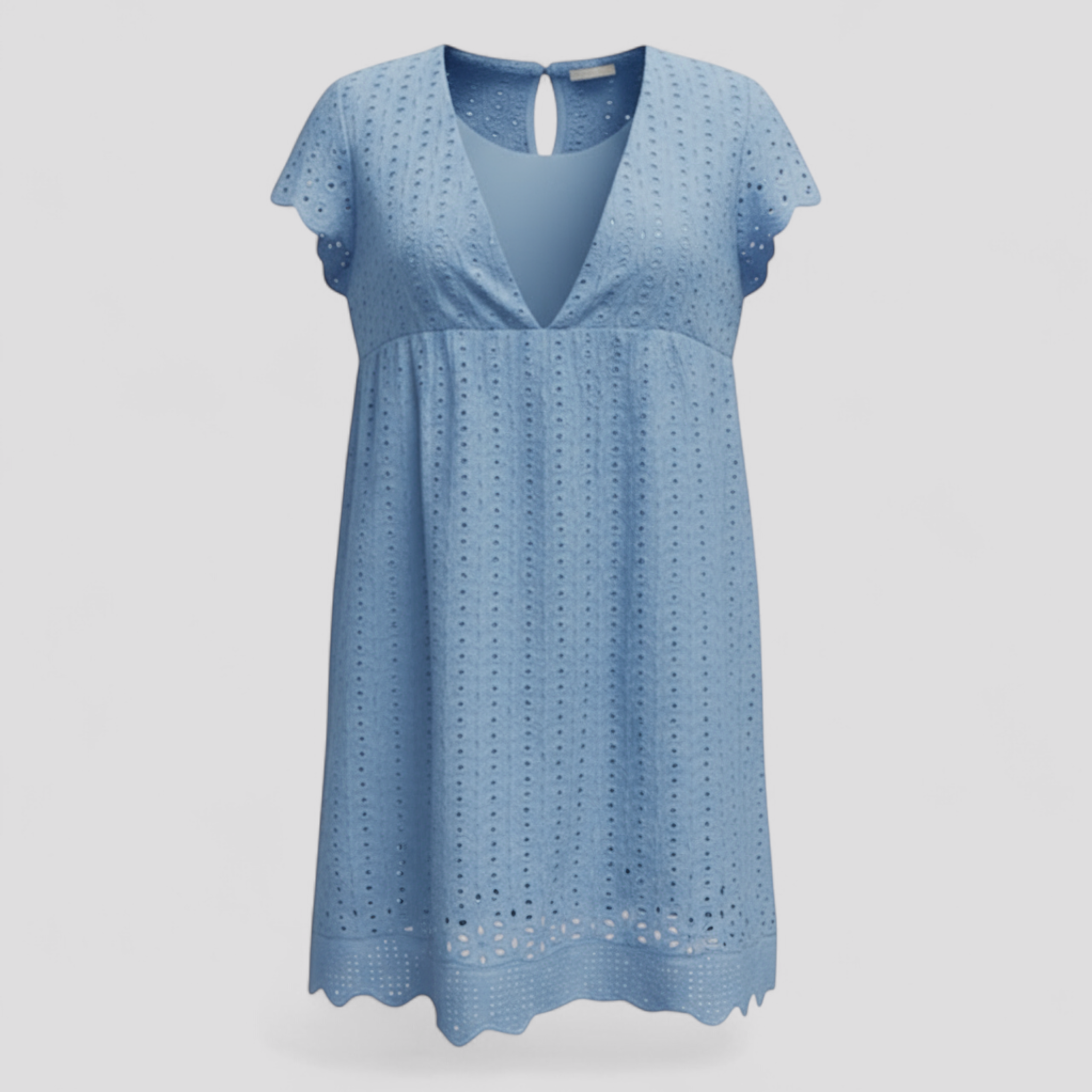Vestido de verano cómodo para mujer en lino transpirable, vestido casual ligero para vacaciones