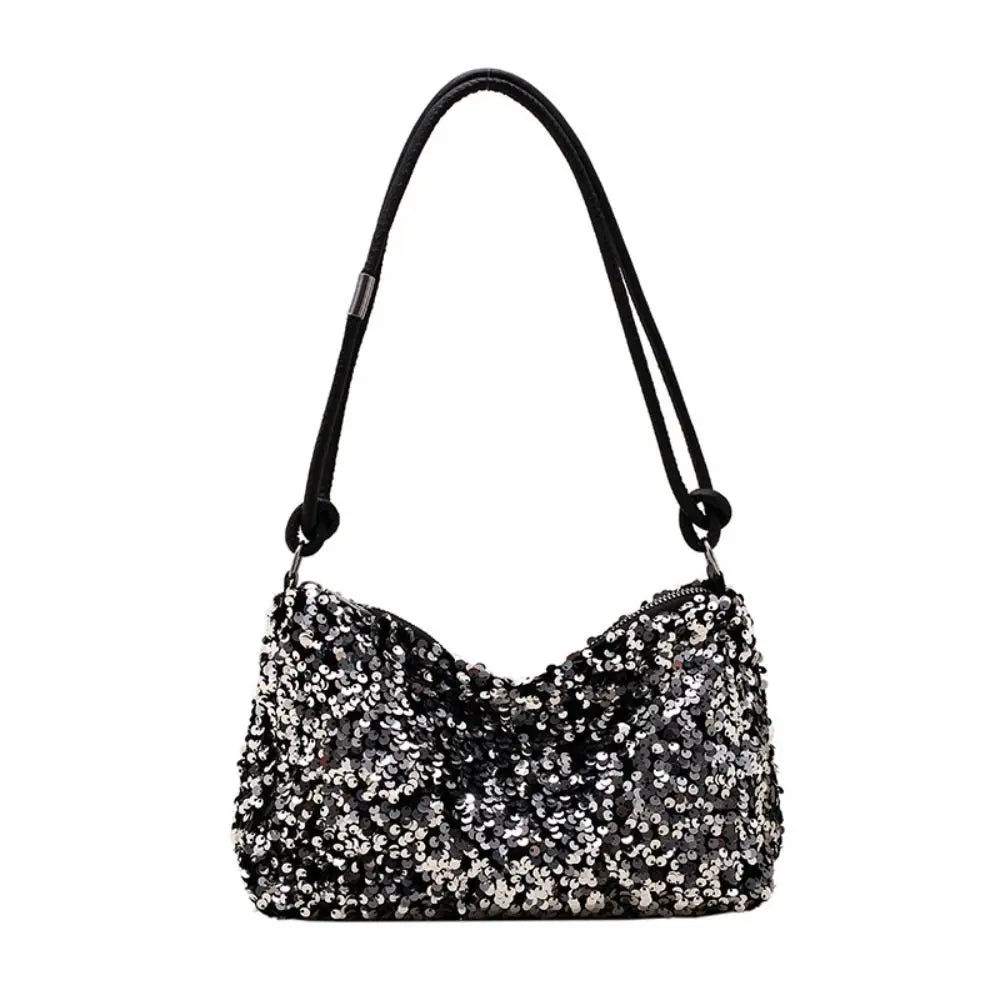 Borsa da Donna con Paillettes - - accessorio moda borsa borsa alla moda borsa argento borsa casual borsa con paillettes borsa da donna borsa donna borsa elegante borsa oro borsa versatile borse a mano borse eleganti donna paillettes - Concept Palermo
