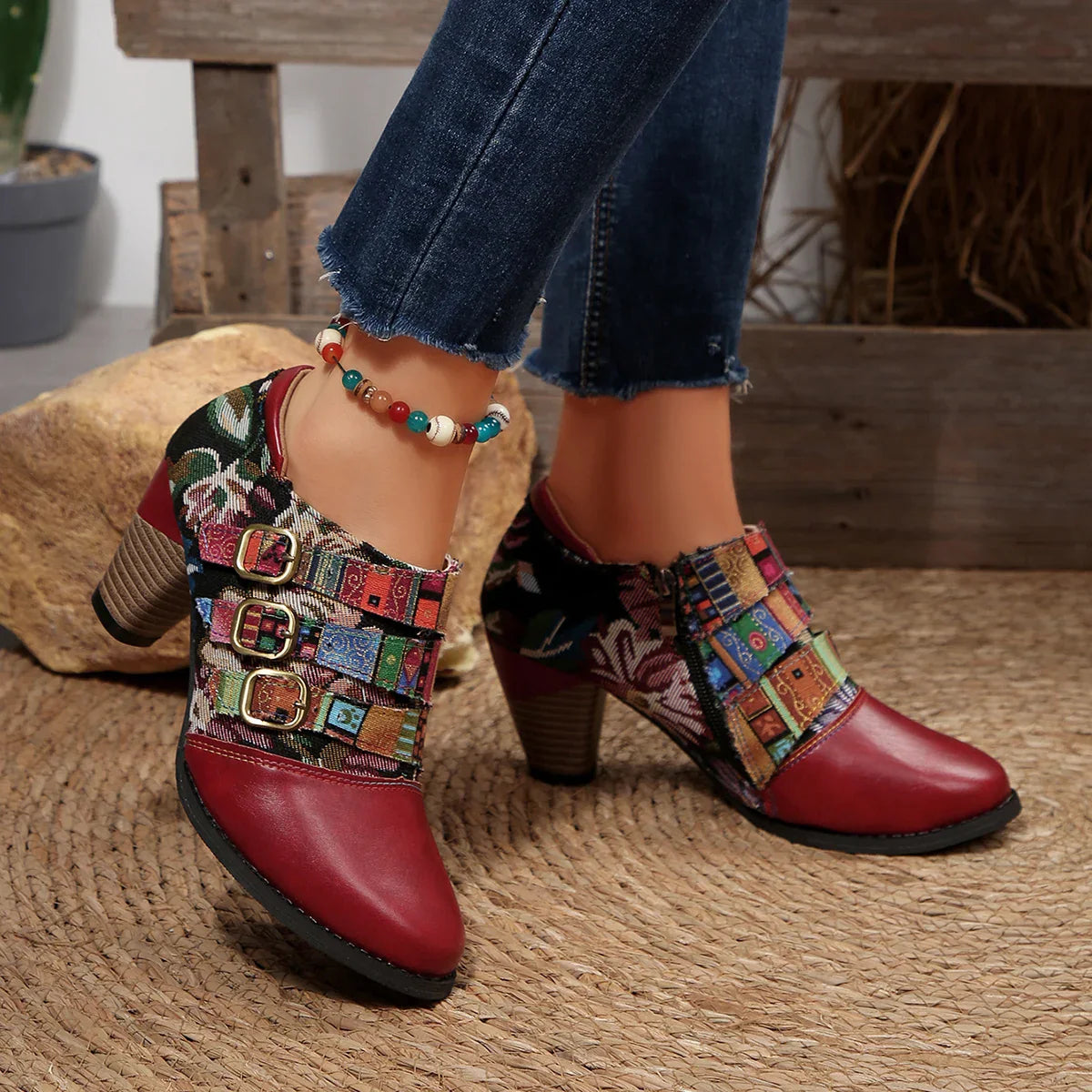 Stivali Donna Bohème Corti in Pelle – Qualità Premium - - bohème bottes Bottes Automne Bottes Courtes Bottes en Cuir bottes femmes bottes pour femmes Bottes Printemps Bottes Rétro courtes cross-from-marche-lino-15847127679325 cuir femmes Fermeture Éclair Mode Bohème New-google qualité Sorties Quotidiennes Style Décontracté - Concept Palermo