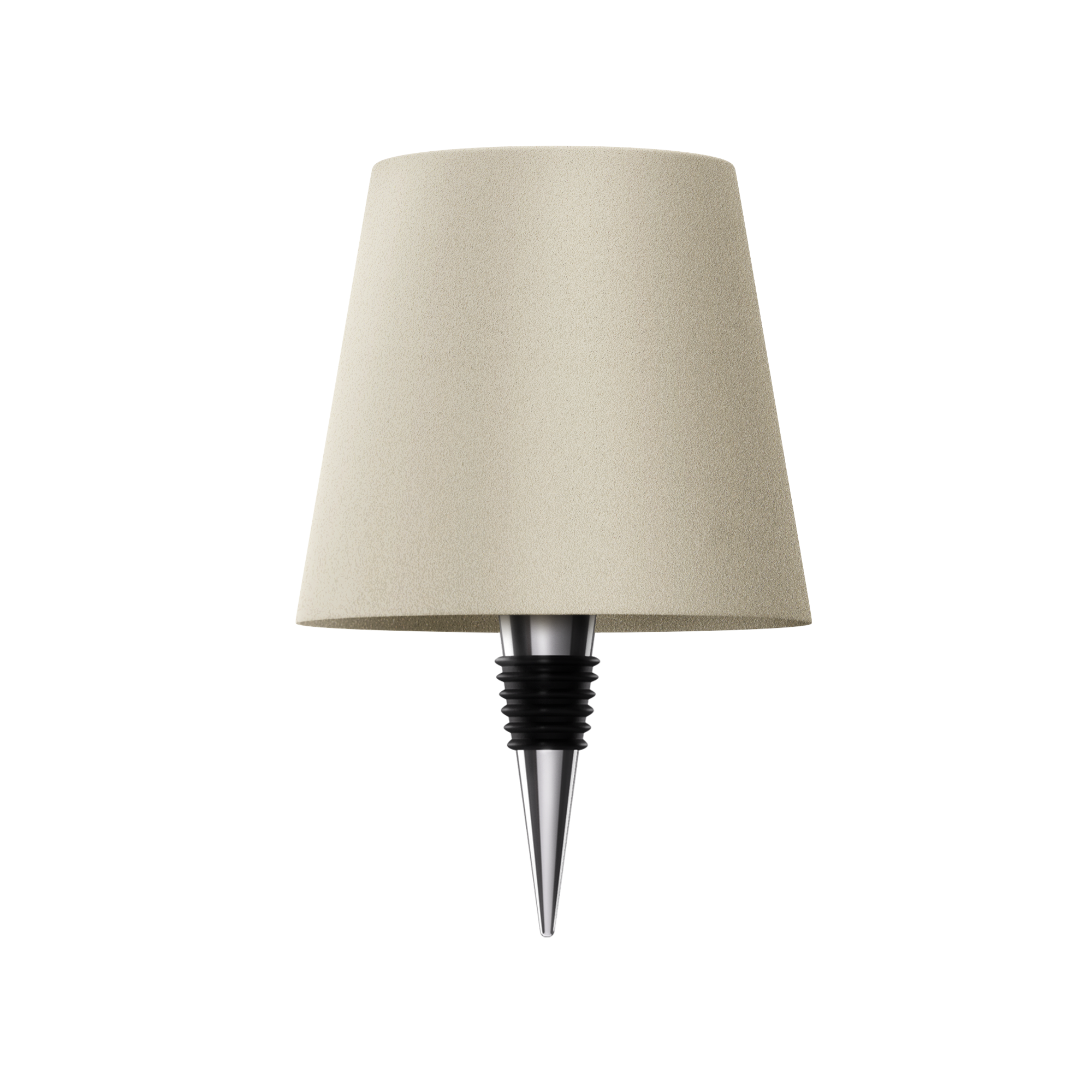 ARIA - Lampada Senza Fili a Forma di Bottiglia - Illuminazione Portatile - BEIGE - aria bottiglia fili forma home & garden illuminazione lampada P2 portatile - Concept Palermo