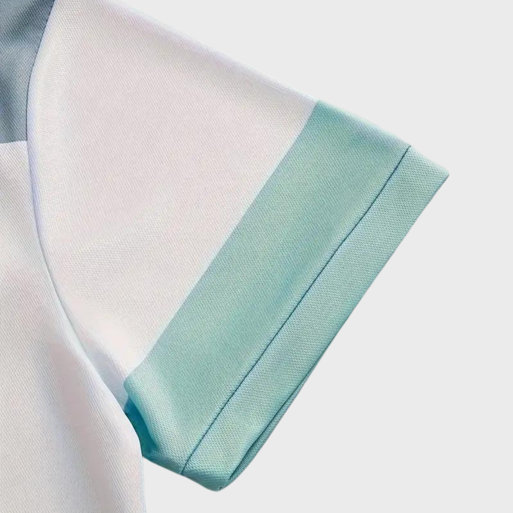 Polo a blocchi di colore - Stile moderno e comfort Cotone Uomo - - blocchi clothing colore comfort cotone men men's top clothes mens clothing polo polo blocchi Shirts heren Shirts men stile - Concept Palermo