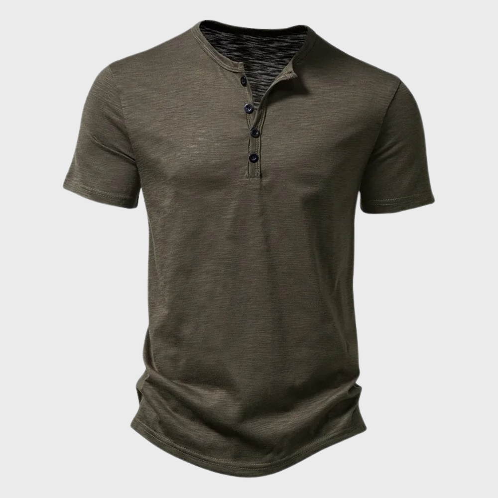 Camicia da uomo - Comfort e stile per ogni occasione - Verde scuro - camicia camicia uomo comfort men men's top clothes occasione ogni stile T-shirts men uomo - Concept Palermo
