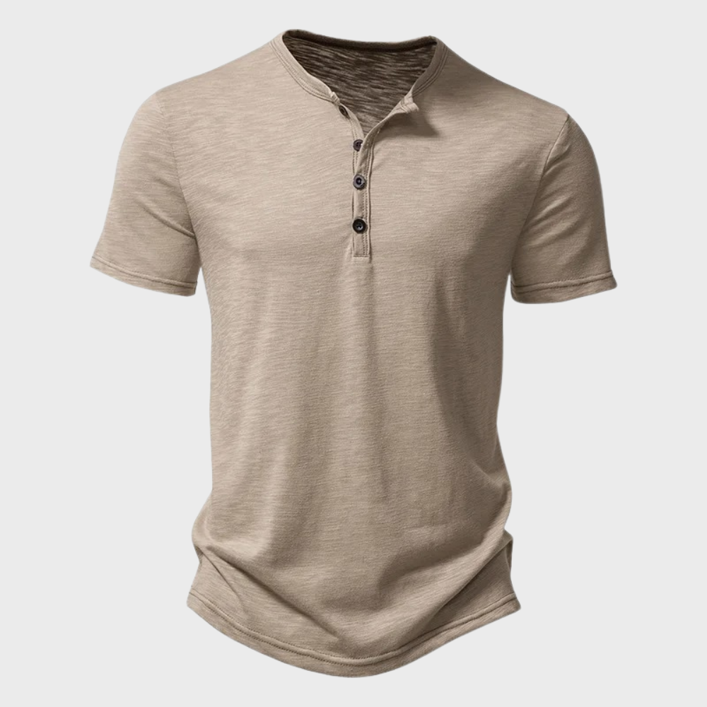 Camicia da uomo - Comfort e stile per ogni occasione - Cachi - camicia camicia uomo comfort men men's top clothes occasione ogni stile T-shirts men uomo - Concept Palermo