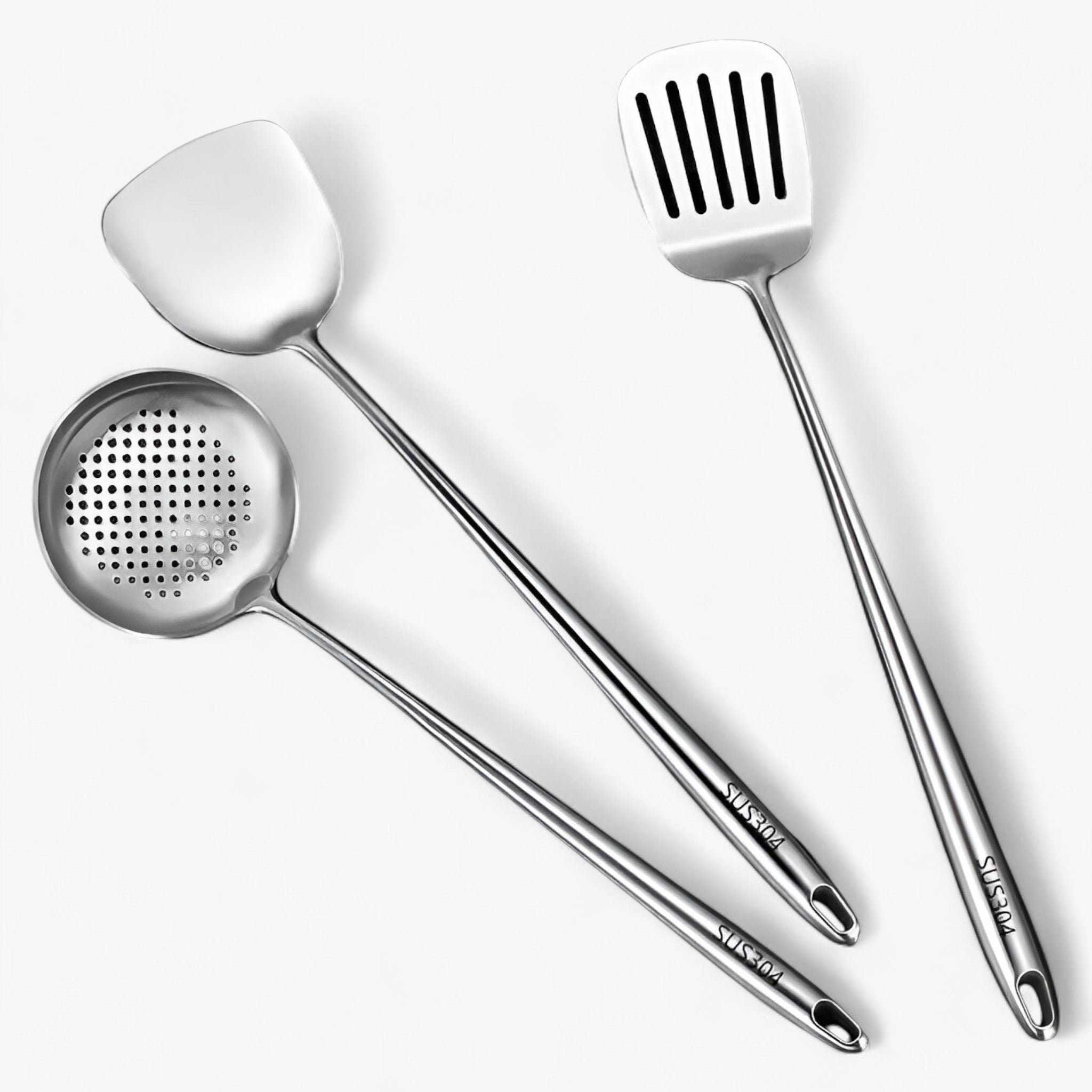 Pentole in acciaio inox Pentole affidabili e versatili - Cucchiaio + Cucchiaio con frusta + Cucchiaio da calzolaio - acciaio affidabili home & garden inox Kitchen kitchen tools kitchen utensil pentole pentole acciaio versatili - Concept Palermo