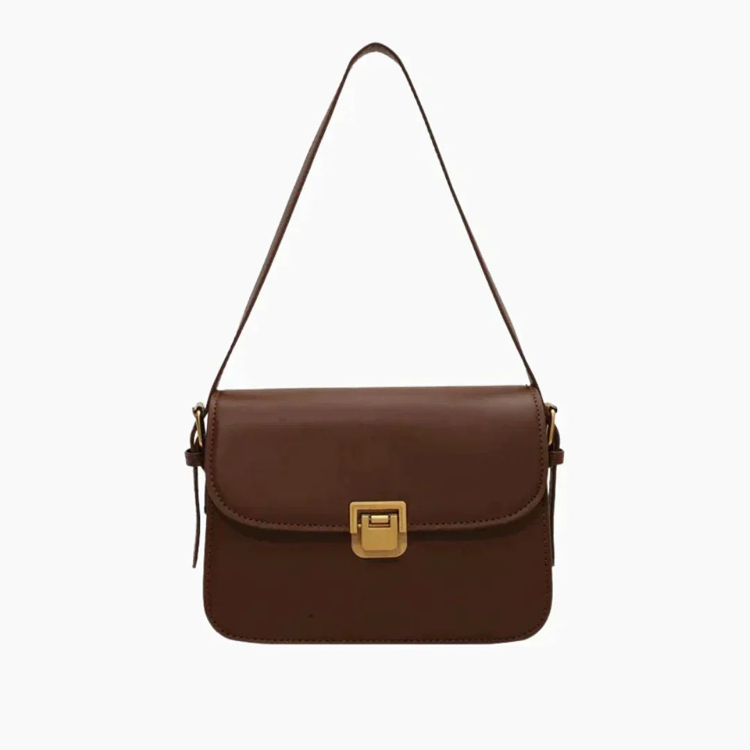 Borsa a tracolla Donna - Marrone chiaro - bags borsa borsa tracolla donna Shoulder Bags tracolla Women's shoulder bag - Concept Palermo