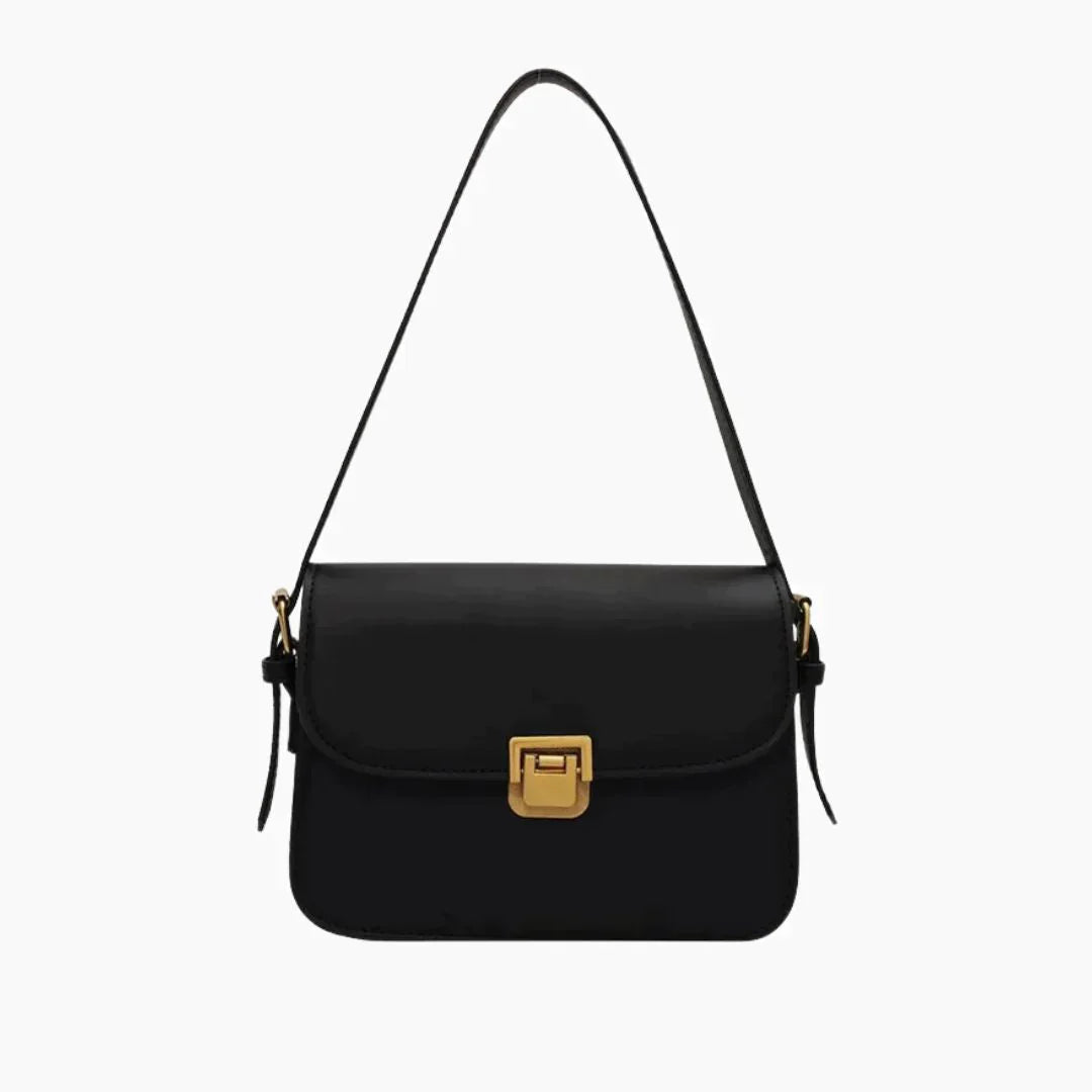 Borsa a tracolla Donna - Nero - bags borsa borsa tracolla donna Shoulder Bags tracolla Women's shoulder bag - Concept Palermo