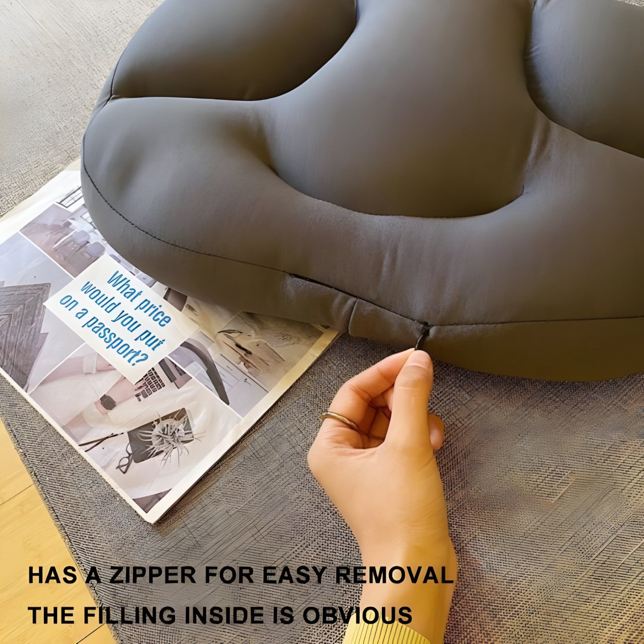 Cuscino da riposo definitivo per comfort e benessere Uomo - - benessere comfort cuscino cuscino riposo definitivo home & garden Home accessories human pillow neck pillow Pillow pillow bag riposo soft pillow Support pillow uomo - Concept Palermo