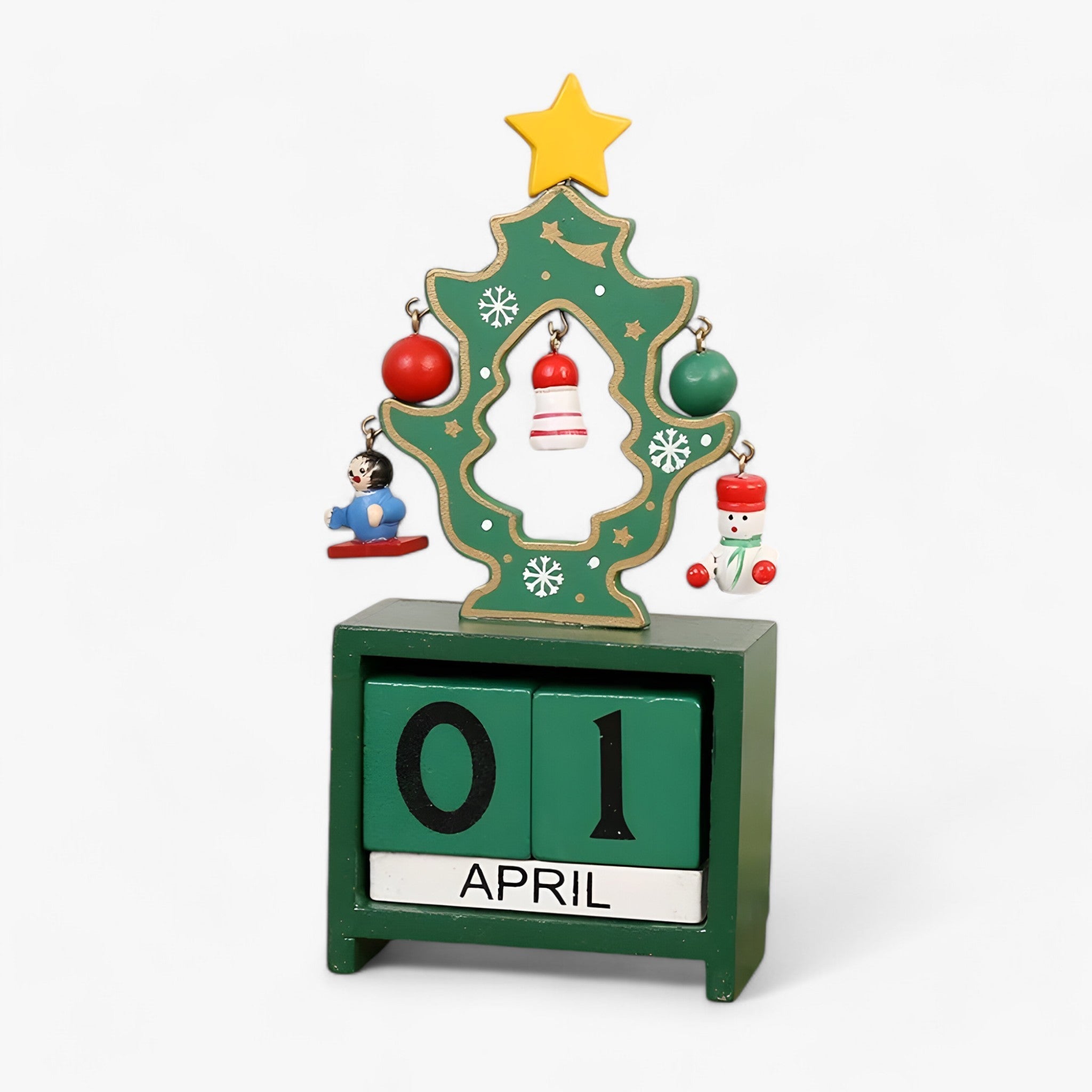 Calendario Natalizio in Legno Interattivo - Stile 6 1 +1 GRATIS 7,5X3,3X16cm - addobbi natalizi calendari dell'avvento calendario Calendario dell'Avvento calendario interattivo calendario natalizio decorazioni di Natale decorazioni festive decorazioni in legno festività natalizie giochi di Natale interattivo legno natalizio pupazzo di neve - Concept Palermo