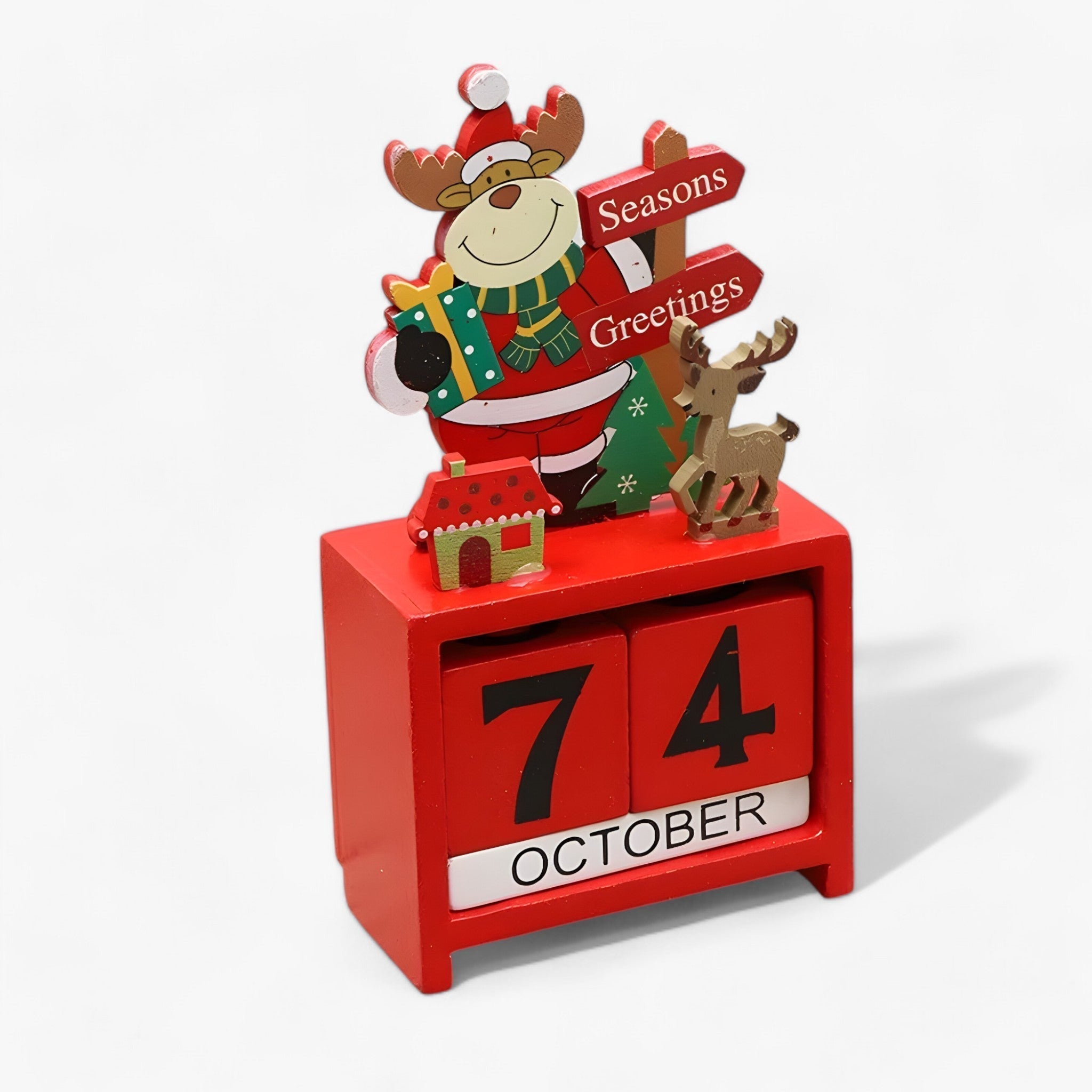 Calendario Natalizio in Legno Interattivo - Stile 2 1 +1 GRATIS 7,5X3,3X16cm - addobbi natalizi calendari dell'avvento calendario Calendario dell'Avvento calendario interattivo calendario natalizio decorazioni di Natale decorazioni festive decorazioni in legno festività natalizie giochi di Natale interattivo legno natalizio pupazzo di neve - Concept Palermo