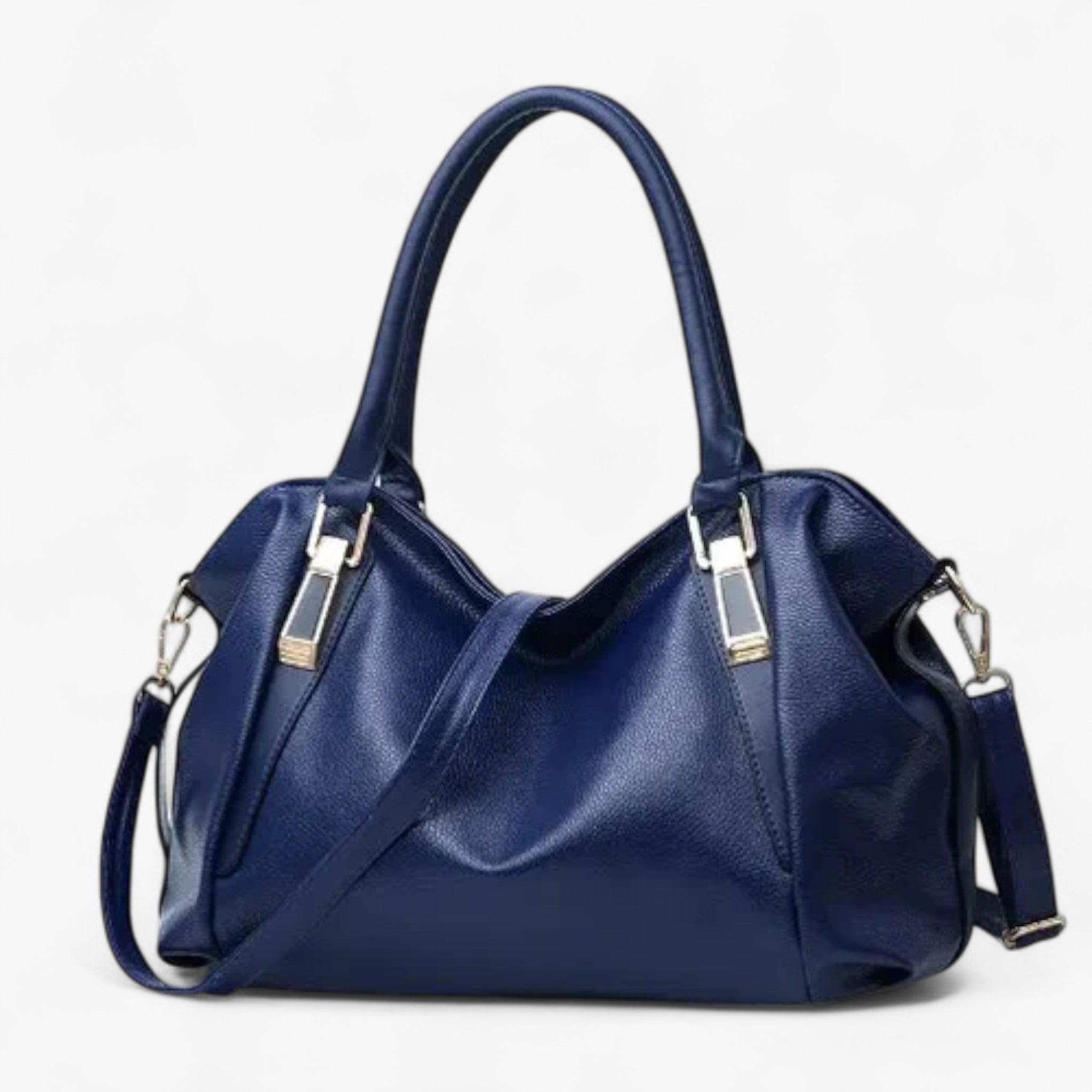 Borsa Donna ELS in Vera Pelle Multicolore - Pochette Elegante a Spalla/Tracolla - Blu - Bags borsa colori diverse donna donne handbags pelle women bags Women's handbags - Concept Palermo