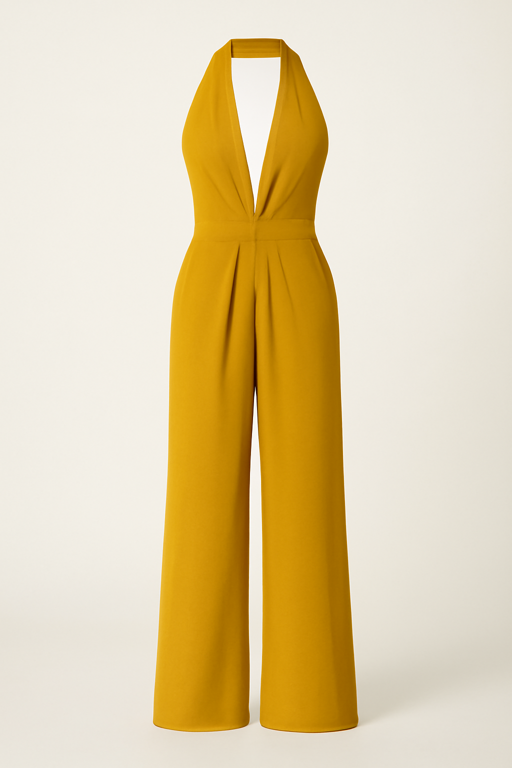 Salopette Sadie scollo all'americana e gamba larga elegante da donna - Giallo - 12/28/2024 americana gamba GOOD larga one-pieces sadie salopette scollo Summer/Jumpsuit tuta - Concept Palermo